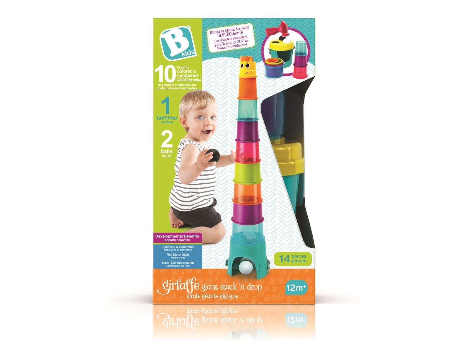 B-Kids Infantino Stacking cups