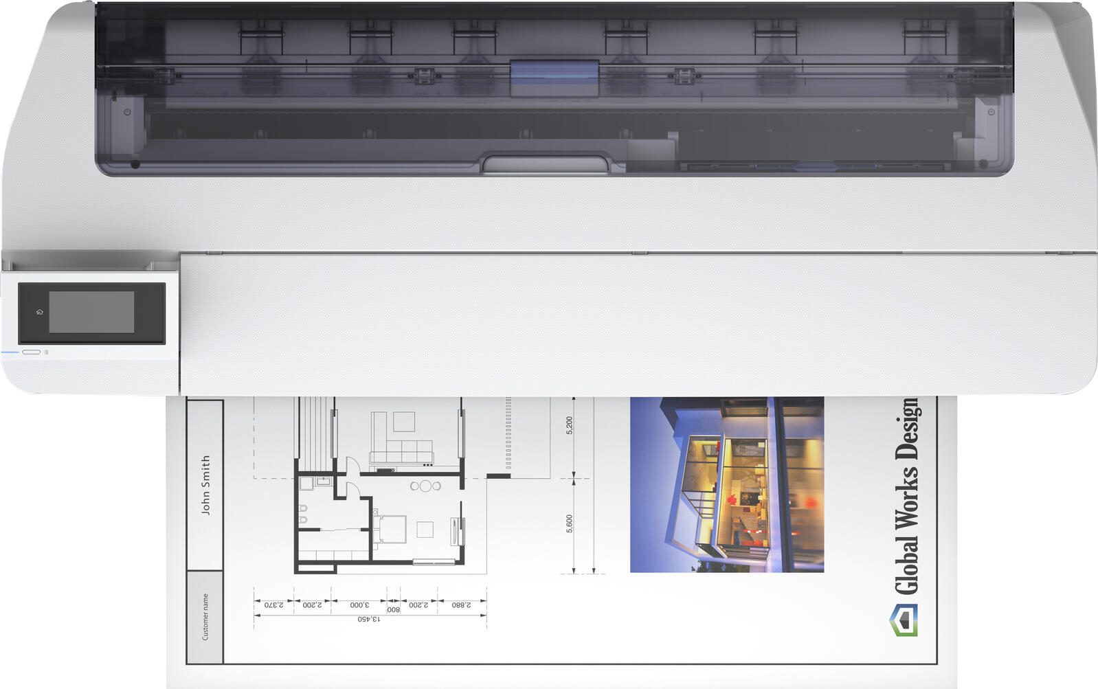 Epson SureColor SC-T5100N Tinten-Großformatdrucker