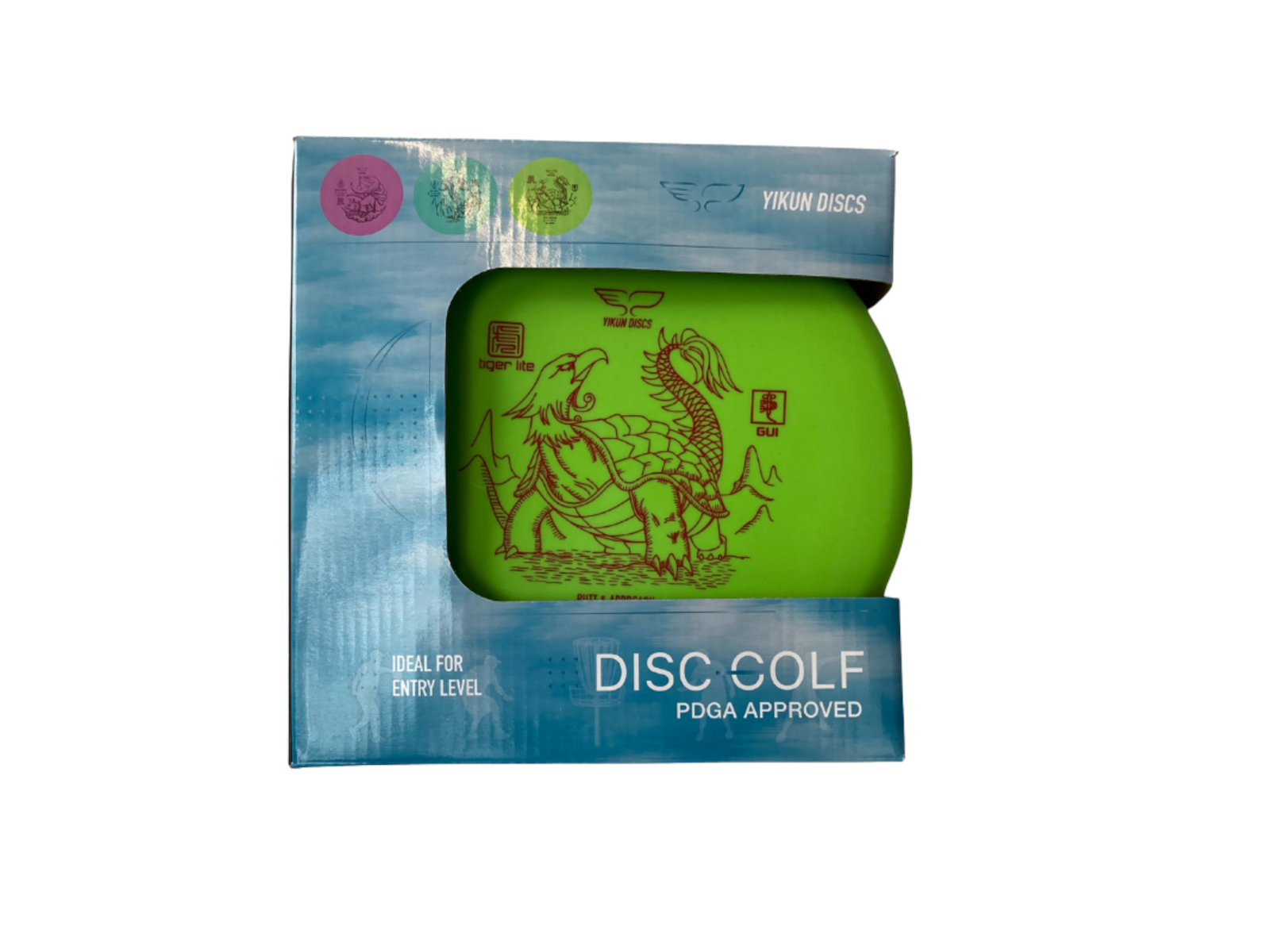 ASG Disc Golf set w. 3 disc's