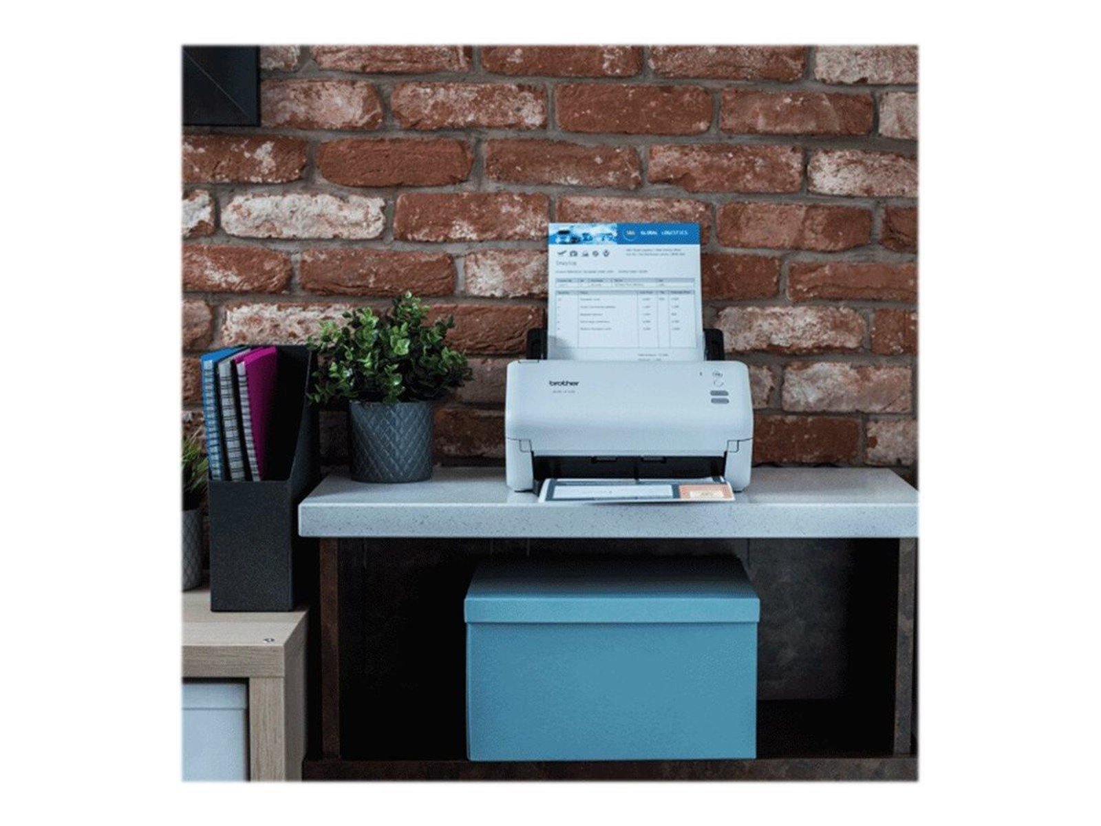 Brother ADS-4100 - document scanner - desktop - USB 3.0 USB 2.0 (Host)