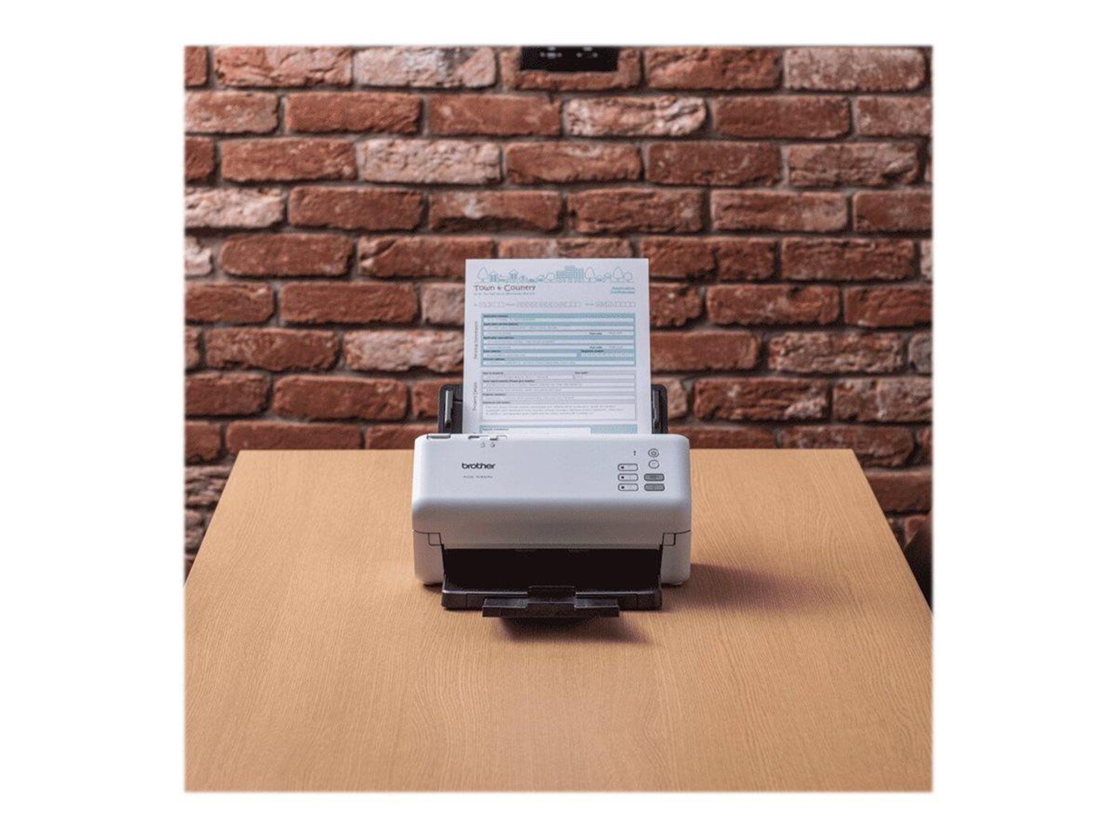 Brother ADS-4300N - document scanner - desktop - USB 3.0 Gigabit LAN USB 2.0 (Host)