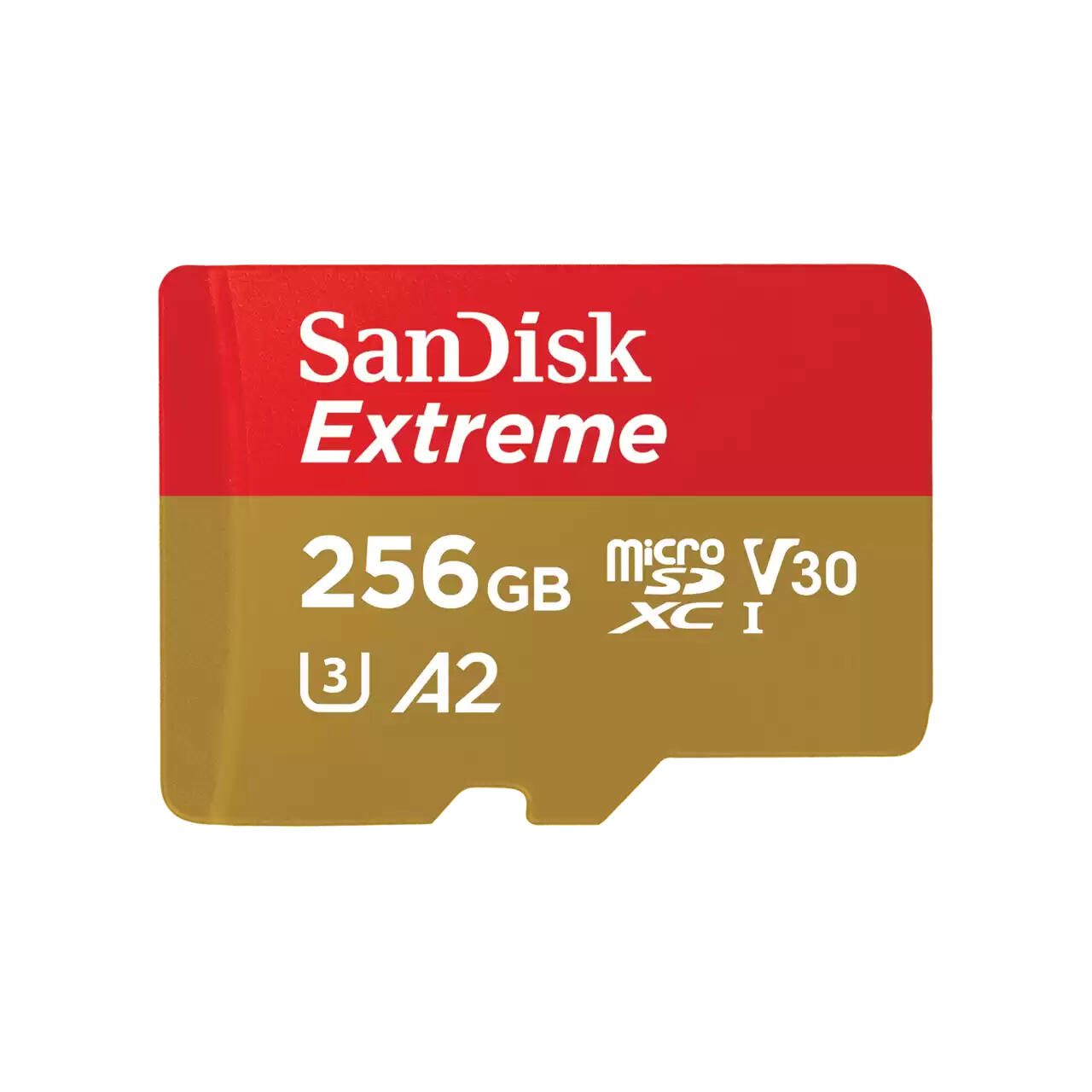 SanDisk Extreme Speicherkarte 256 GB