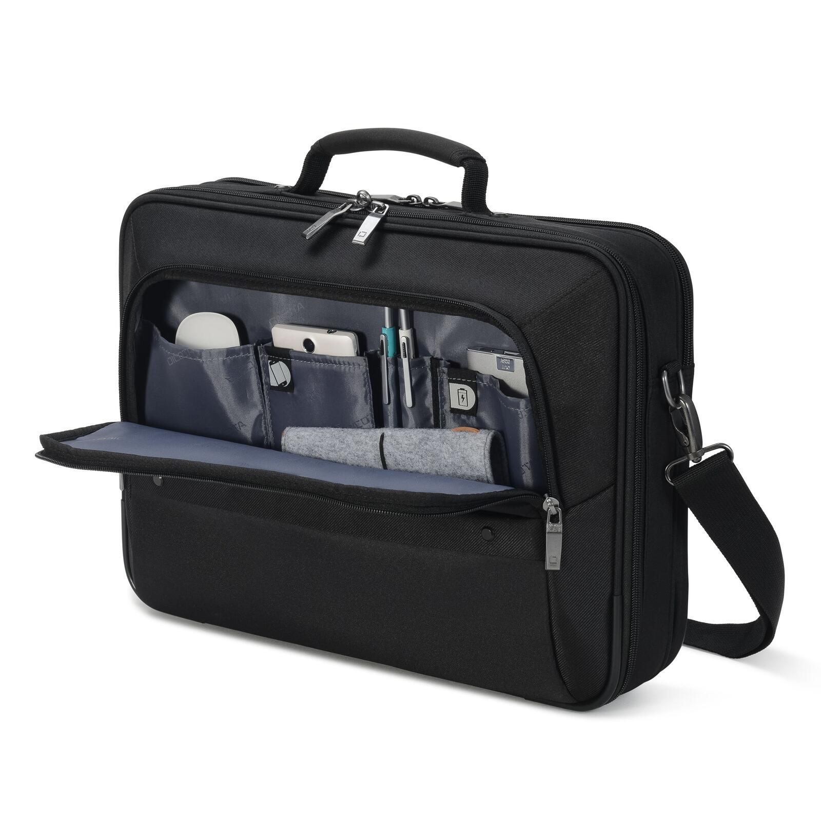 DICOTA Eco Multi Plus Select 14'-15,6' Notebook-Tasche - Schwarz