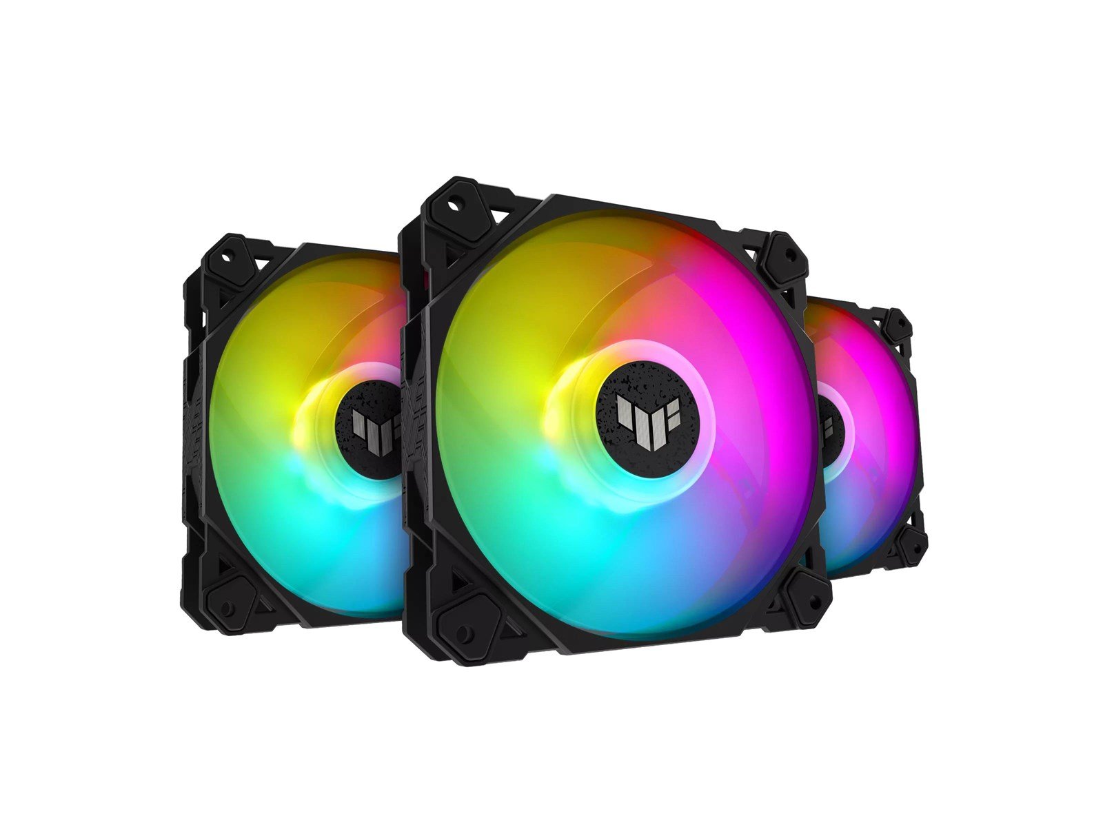 ASUS TUF GAMING TF120 ARGB 3IN1 - Gehäuselüfter - 120mm - Schwarz mit RGB LED - 29 dBA