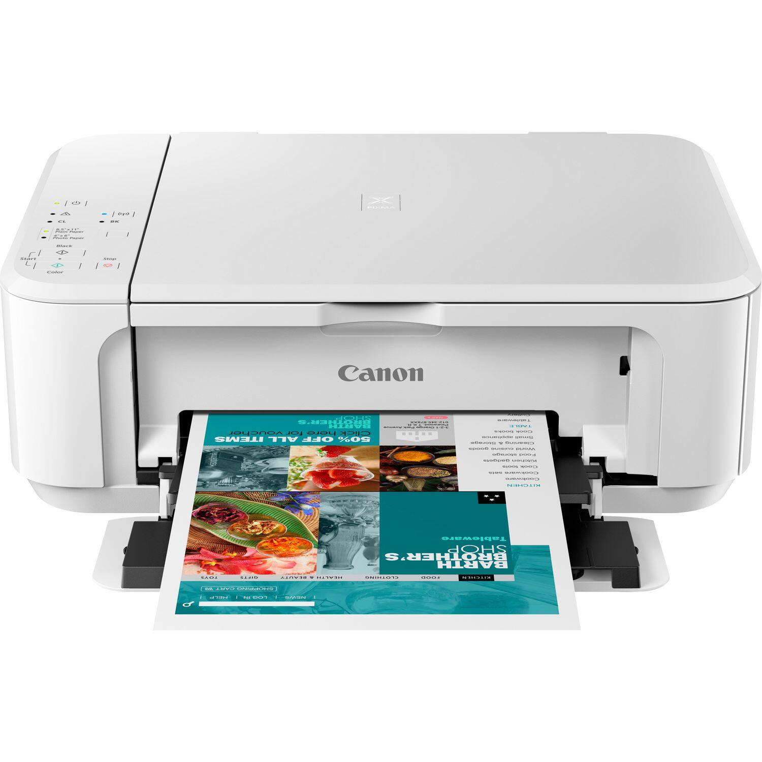 Canon PIXMA MG3650S WH Tintenstrahl-Multifunktionsdrucker
