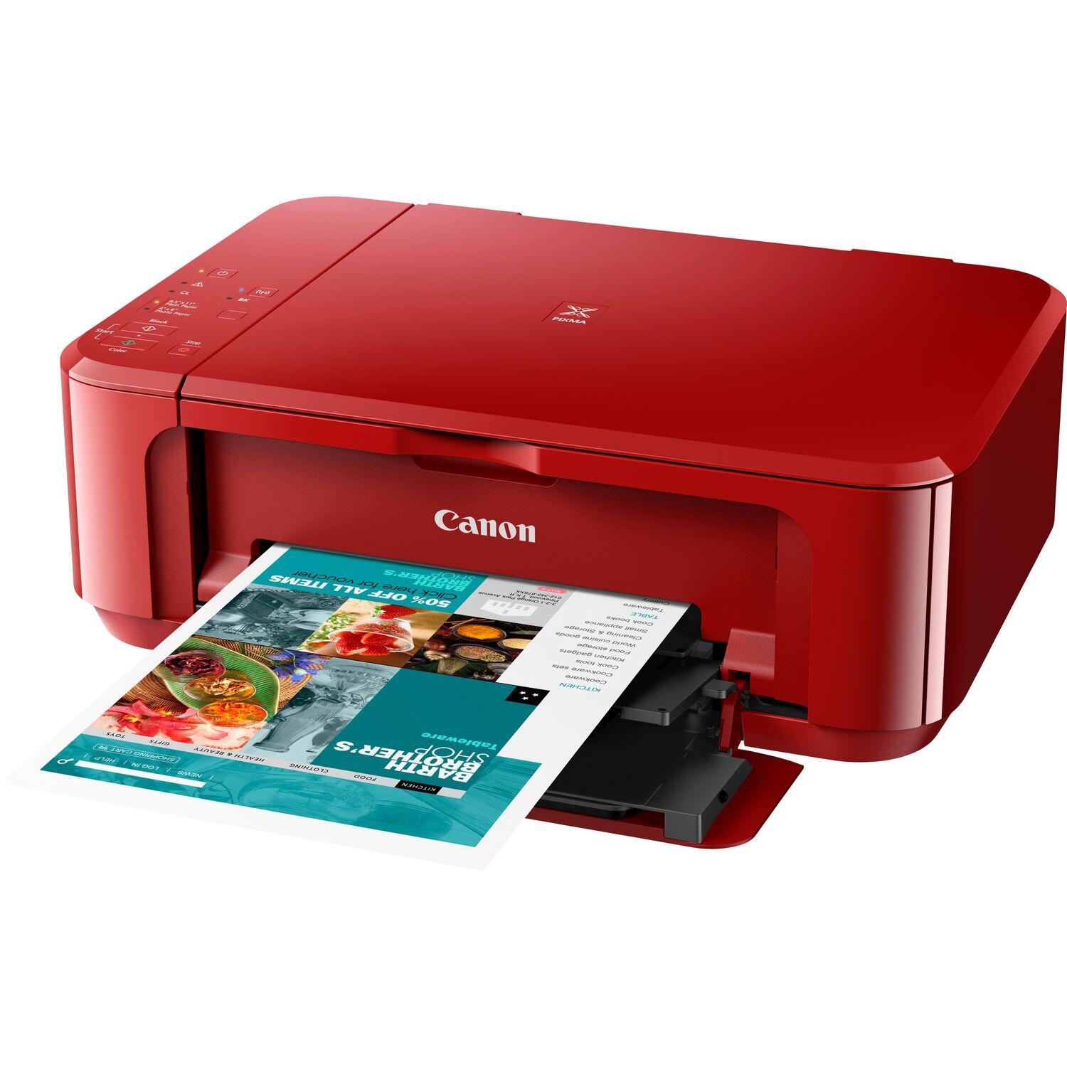 Canon PIXMA MG3650S RD Tintenstrahl-Multifunktionsdrucker