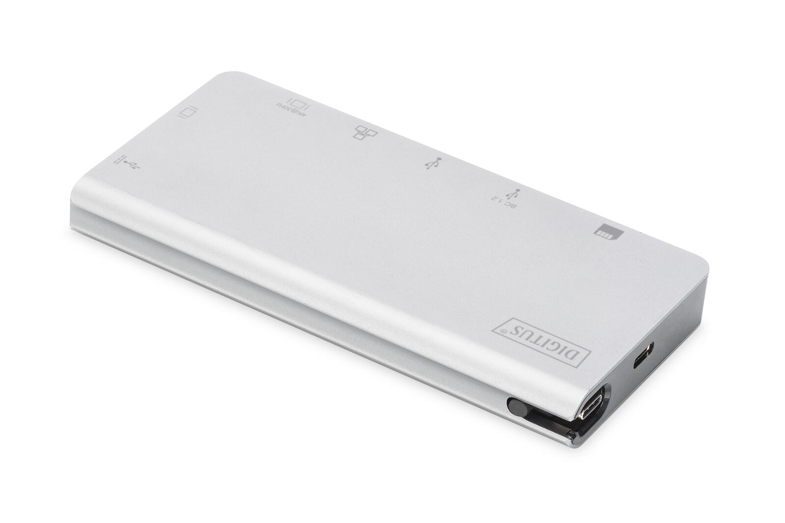 DIGITUS Universal USB-C Multiport Dock 8 Port USB-C