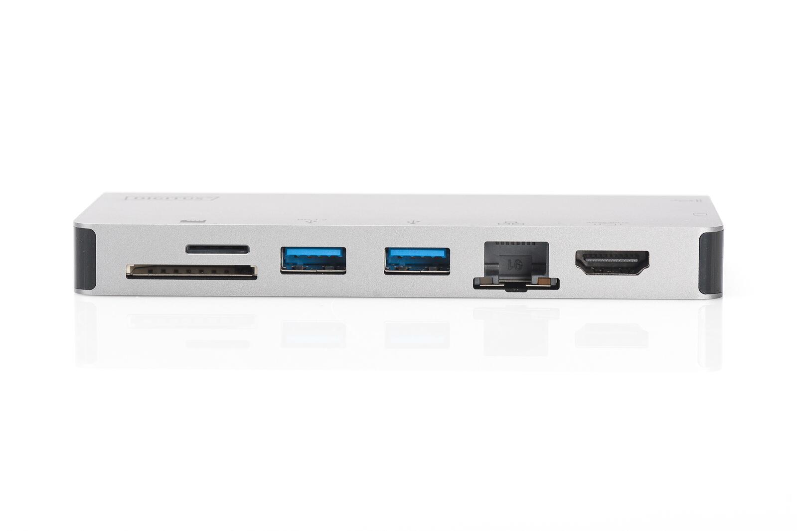 DIGITUS Universal USB-C Multiport Dock 8 Port USB-C