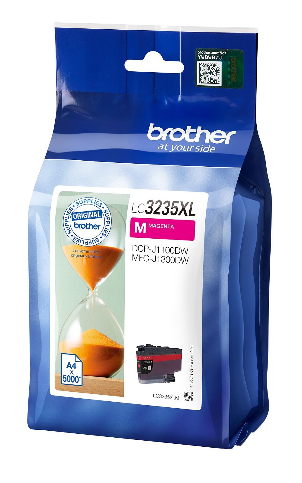 Brother Original LC-3235XLM Druckerpatrone magenta 5.000 Seiten (LC3235XLM)