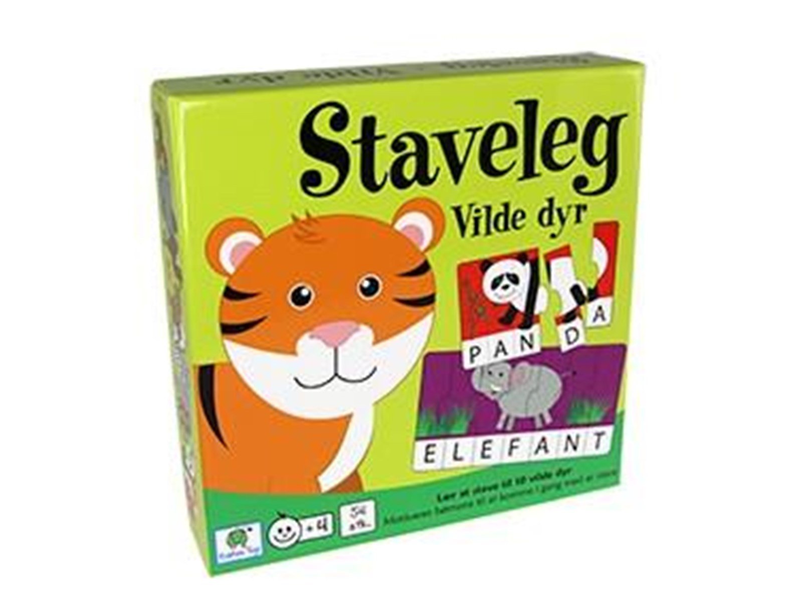 Barbo Toys Spelling Game - Wild Animals DK
