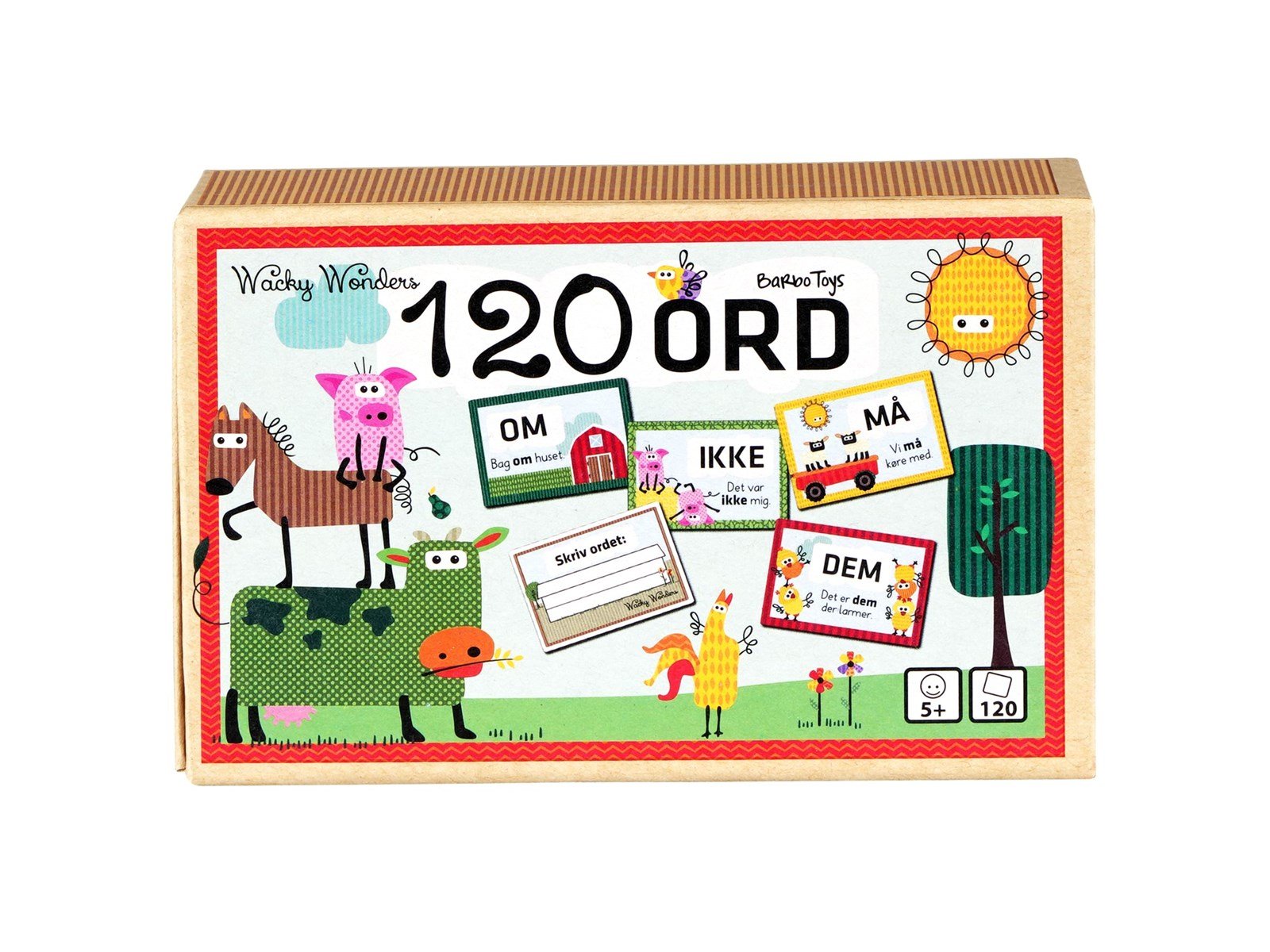Barbo Toys Wacky Wonders - 120 Ord - DK