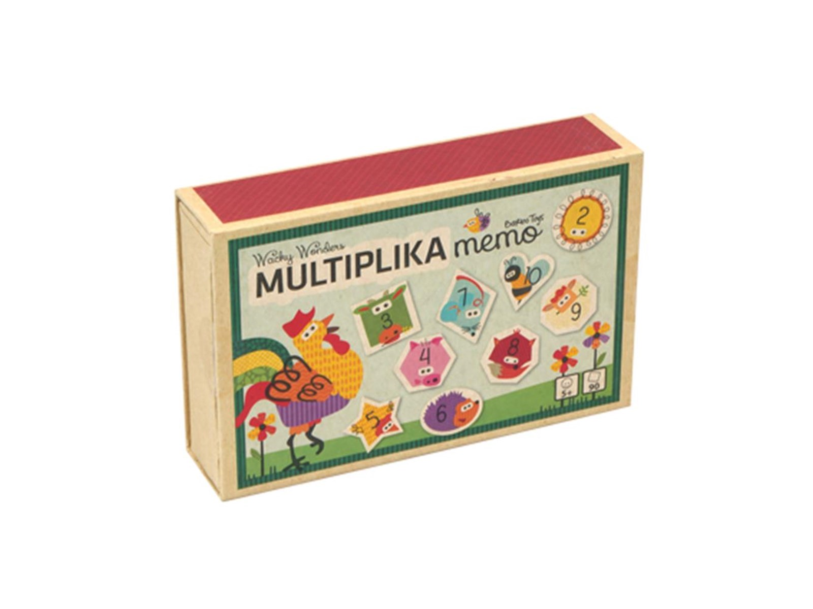 Barbo Toys Wacky Wonders - MultiplikaMemo - 2-10 tabellen DK/SE