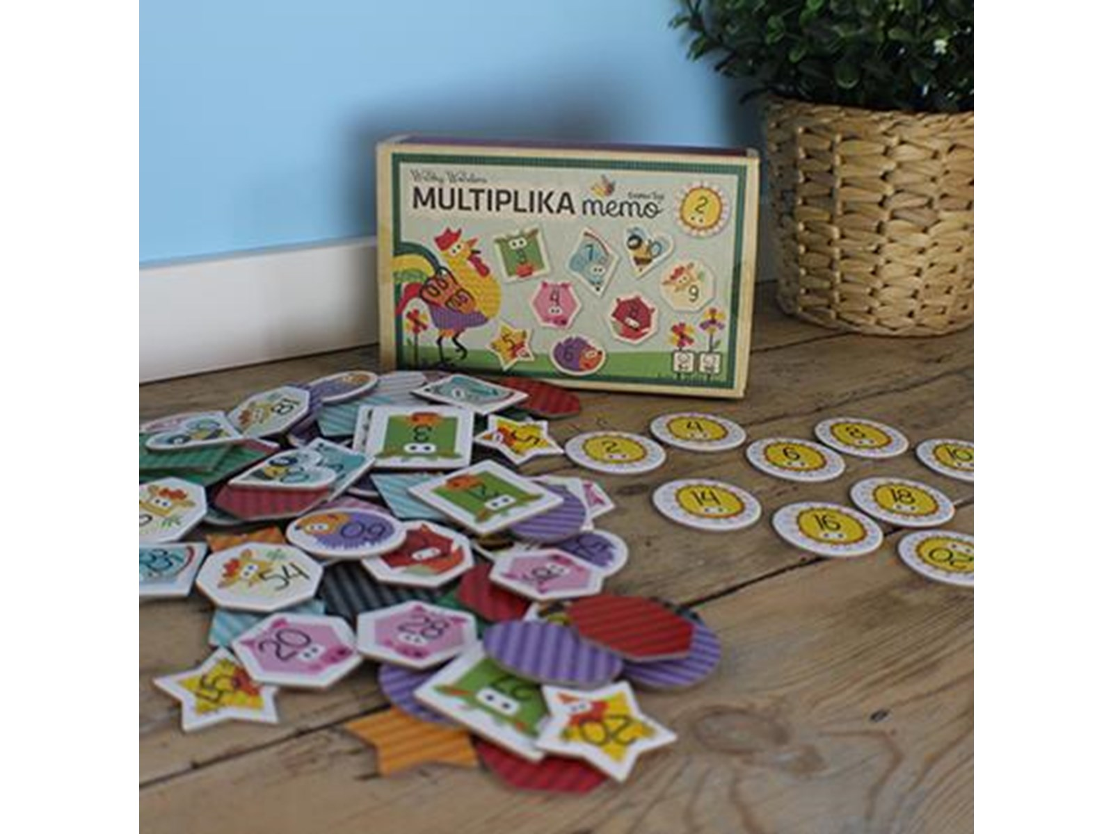 Barbo Toys Wacky Wonders - MultiplikaMemo - 2-10 tabellen DK/SE