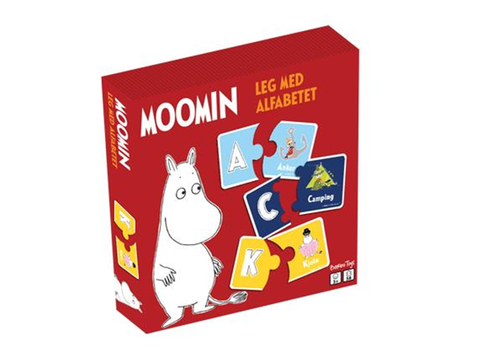 Barbo Toys Moomin - Play with the Alphabet DK