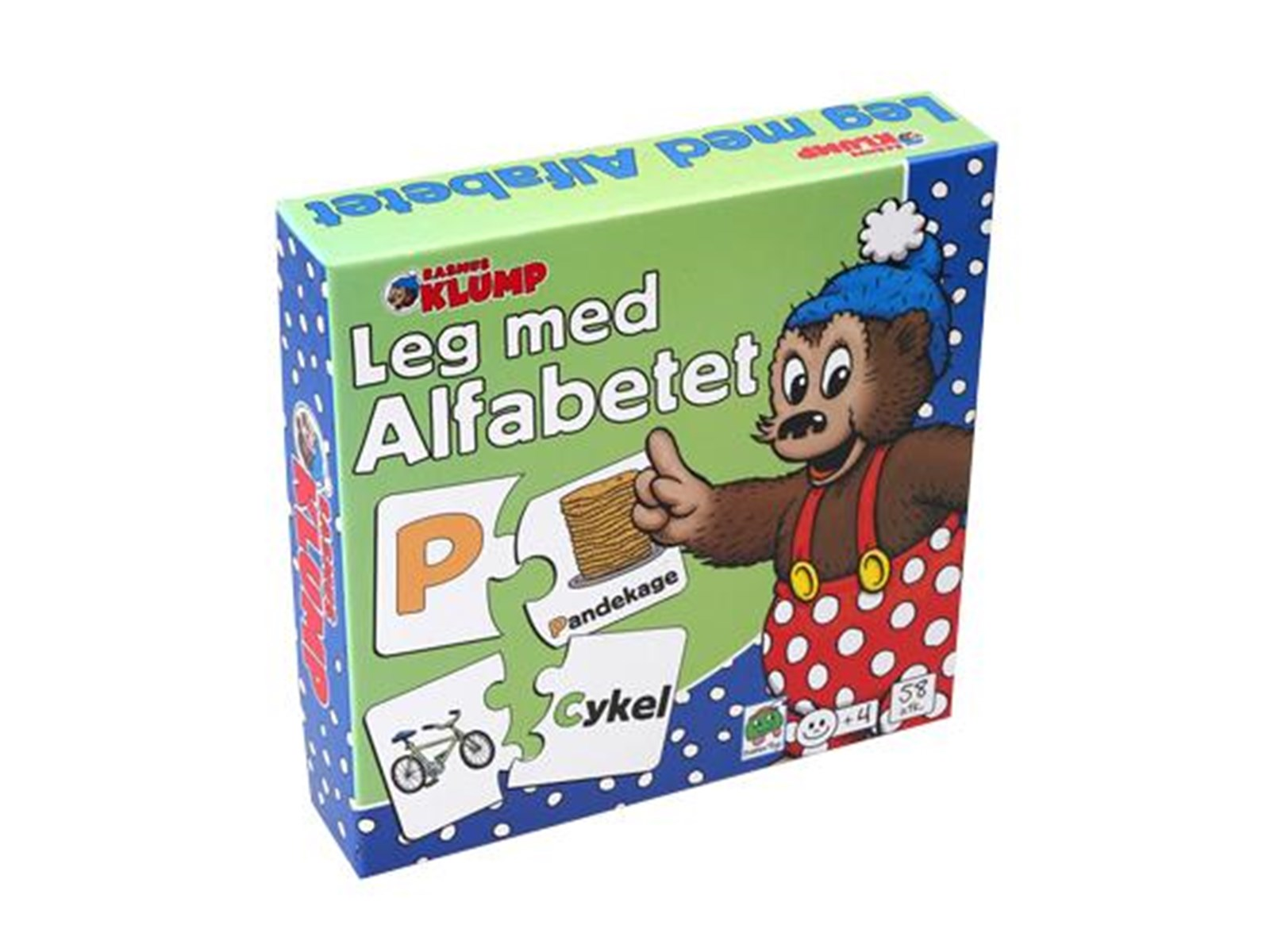 Barbo Toys Rasmus Klump - Play with the Alphabet DK