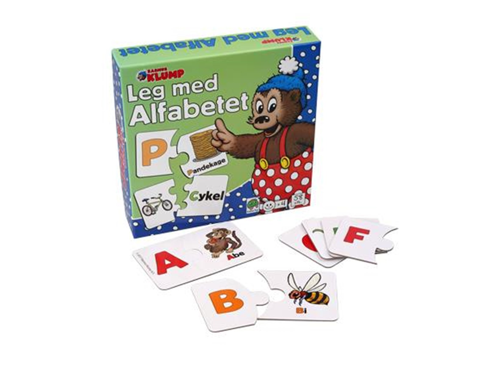 Barbo Toys Rasmus Klump - Play with the Alphabet DK