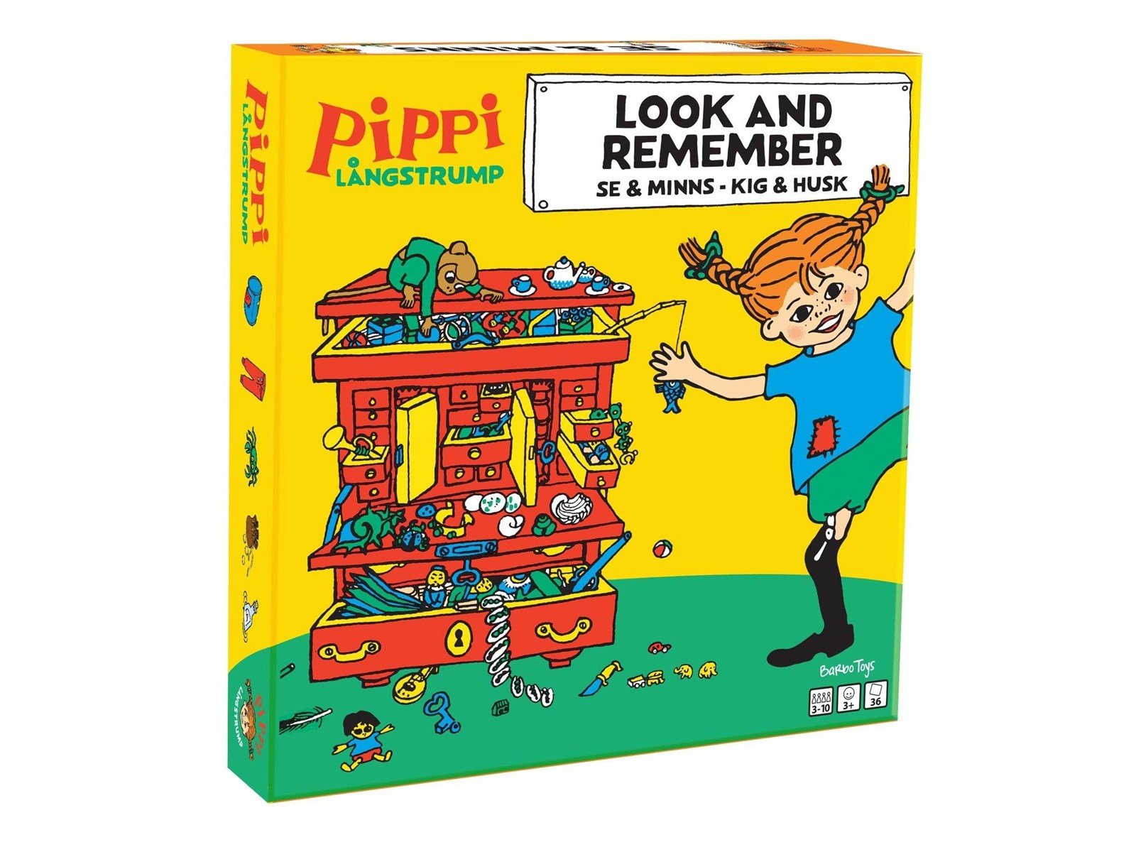 Barbo Toys Pippi Longstocking Look and Remember