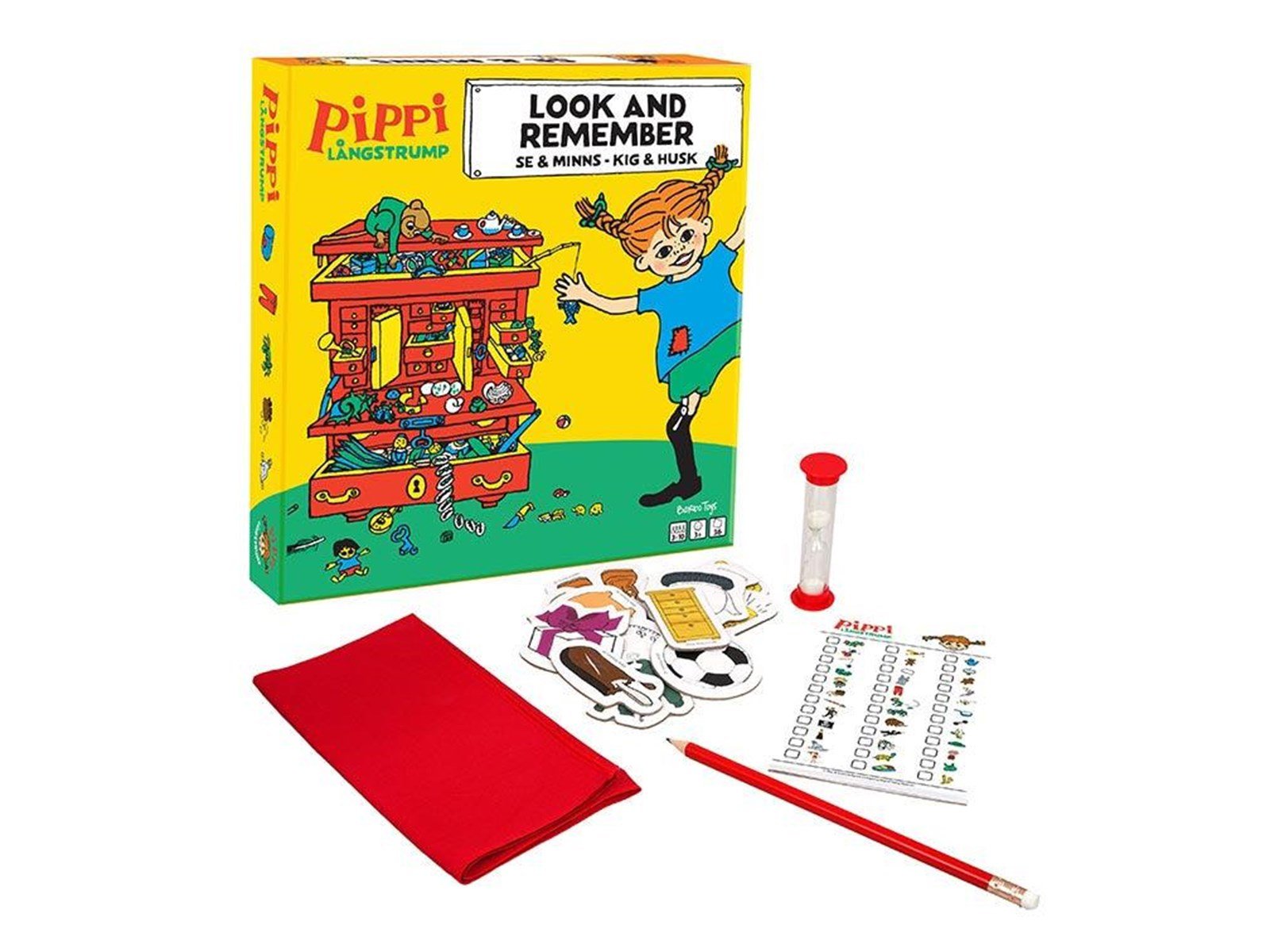 Barbo Toys Pippi Longstocking Look and Remember