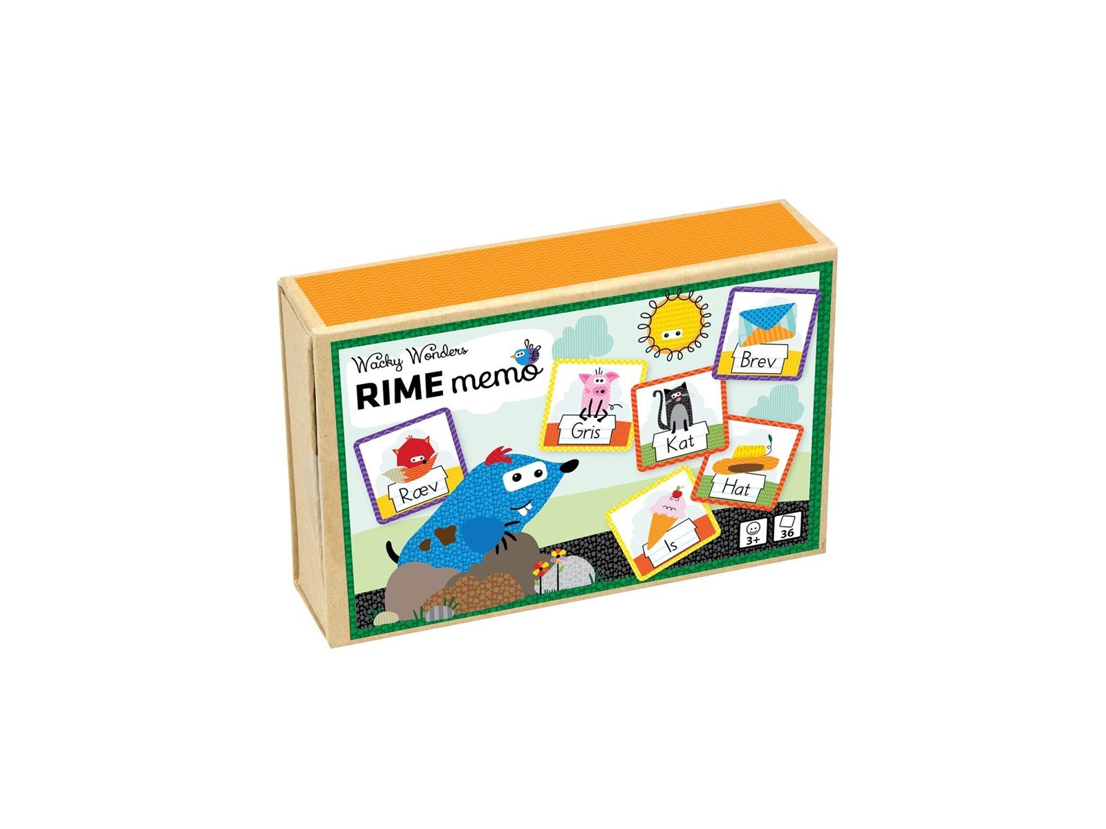 Barbo Toys Wacky Wonders - Rime Memo DK
