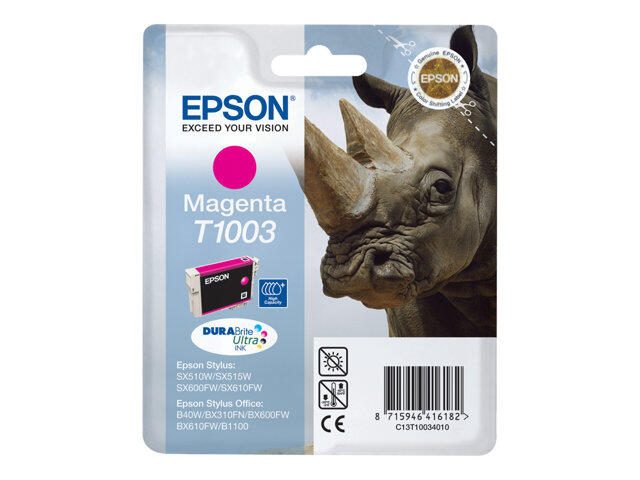 Epson Original T1003 Druckerpatrone magenta 815 Seiten 11ml (C13T10034010)