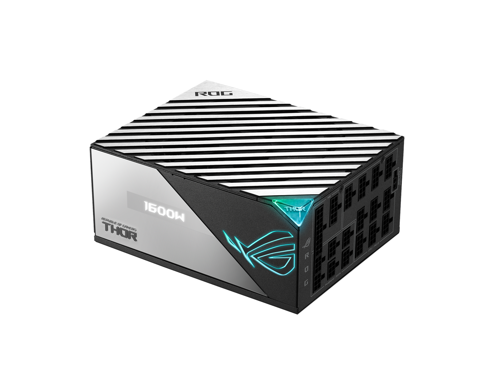 ASUS ROG Thor 1600T Titanium Netzteile - 1600 Watt - 135 mm - ATX 2.4 - 80 Plus Titanium (bis zu 90% effektiv)