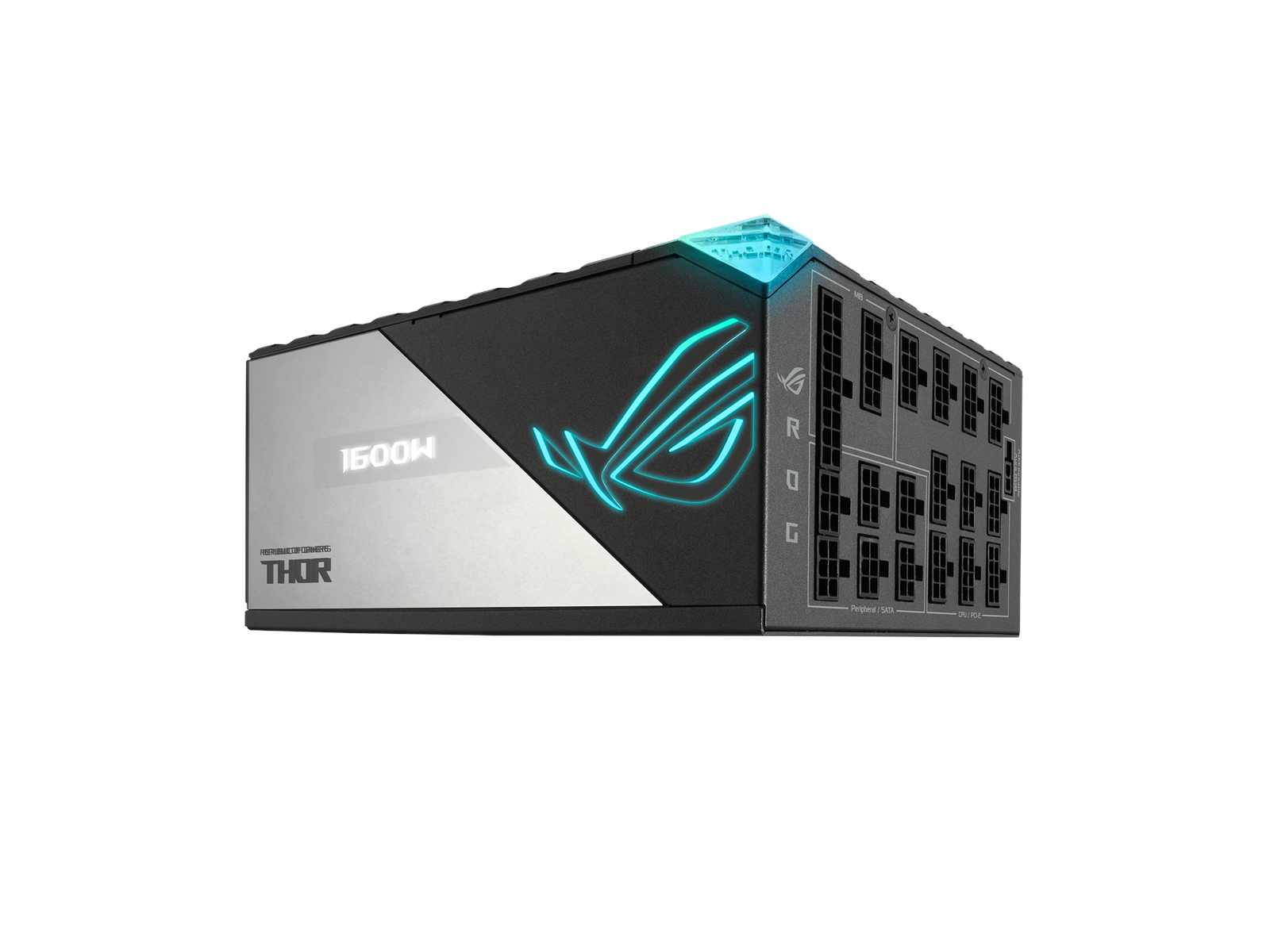 ASUS ROG Thor 1600T Titanium Netzteile - 1600 Watt - 135 mm - ATX 2.4 - 80 Plus Titanium (bis zu 90% effektiv)