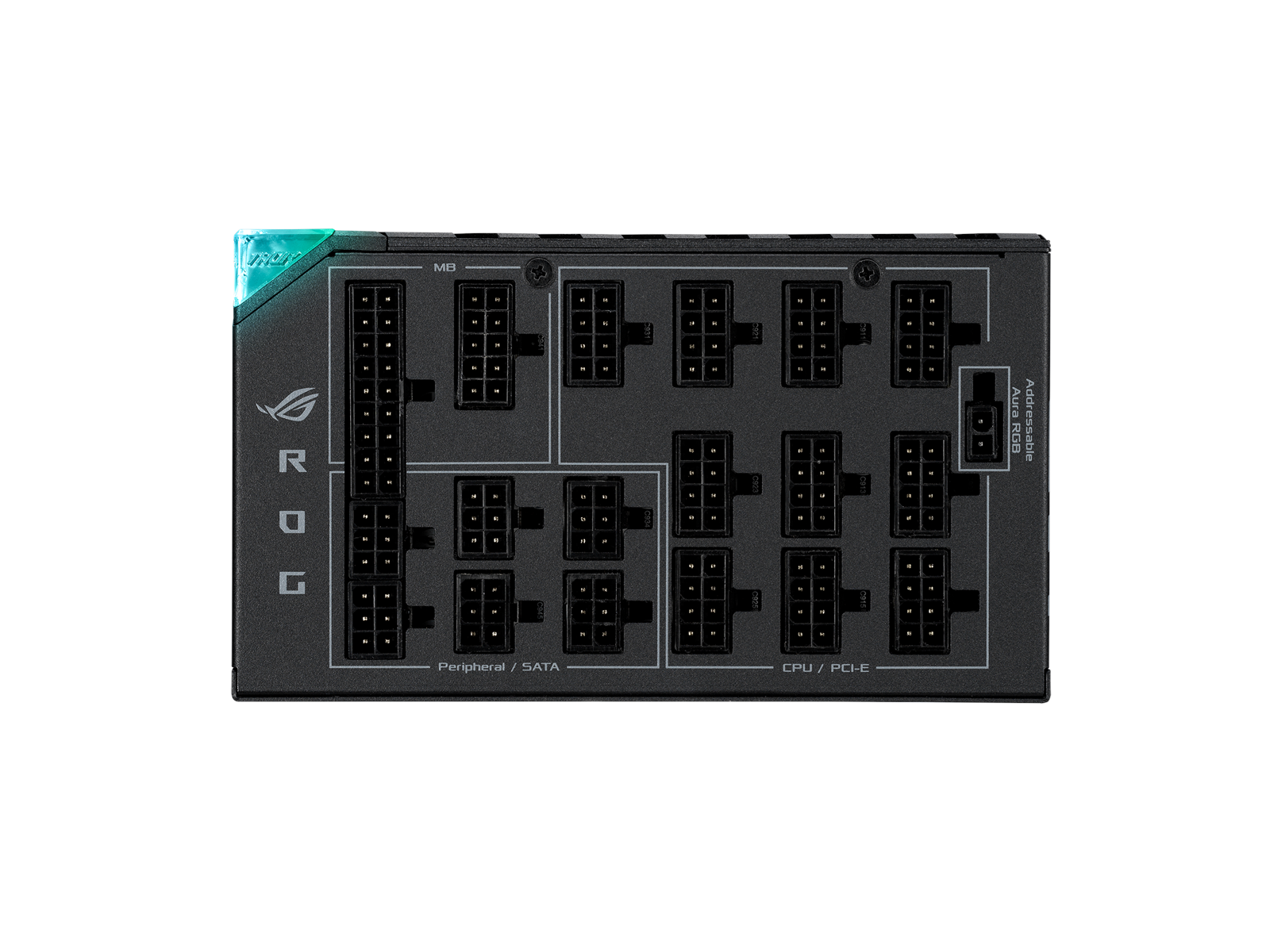 ASUS ROG Thor 1600T Titanium Netzteile - 1600 Watt - 135 mm - ATX 2.4 - 80 Plus Titanium (bis zu 90% effektiv)