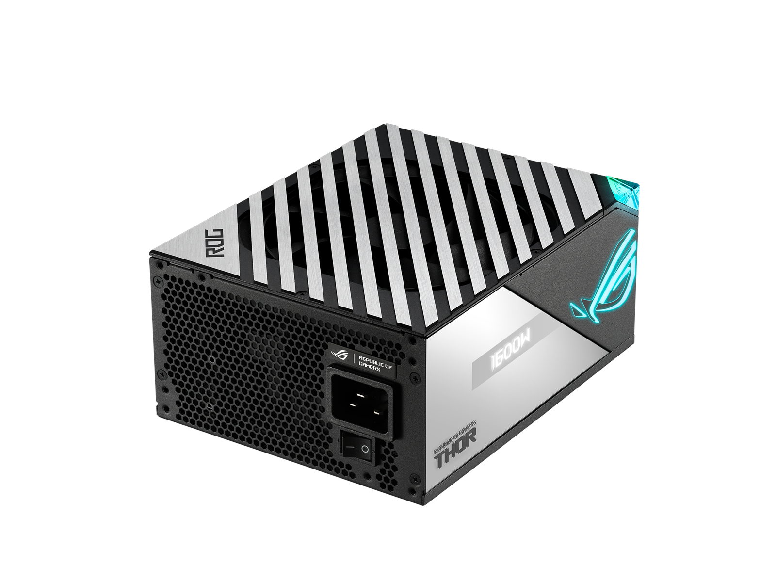 ASUS ROG Thor 1600T Titanium Netzteile - 1600 Watt - 135 mm - ATX 2.4 - 80 Plus Titanium (bis zu 90% effektiv)