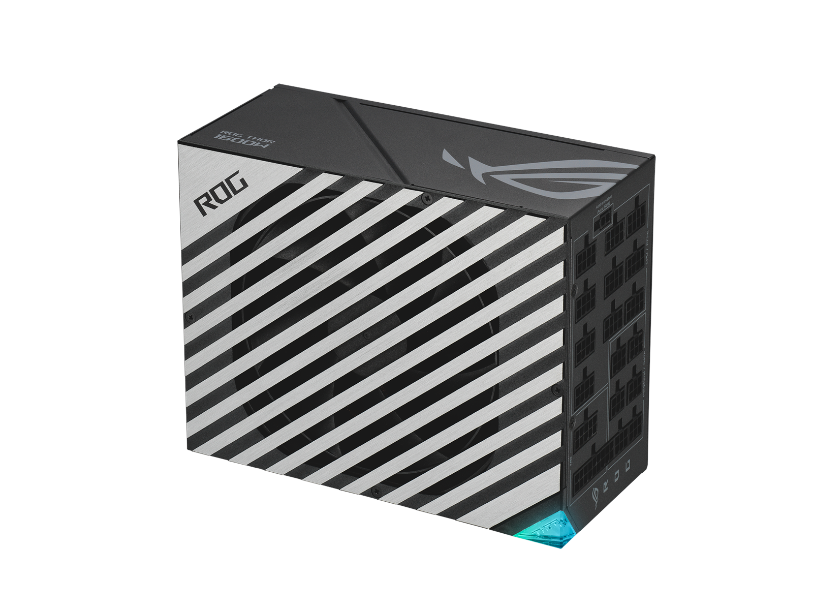 ASUS ROG Thor 1600T Titanium Netzteile - 1600 Watt - 135 mm - ATX 2.4 - 80 Plus Titanium (bis zu 90% effektiv)