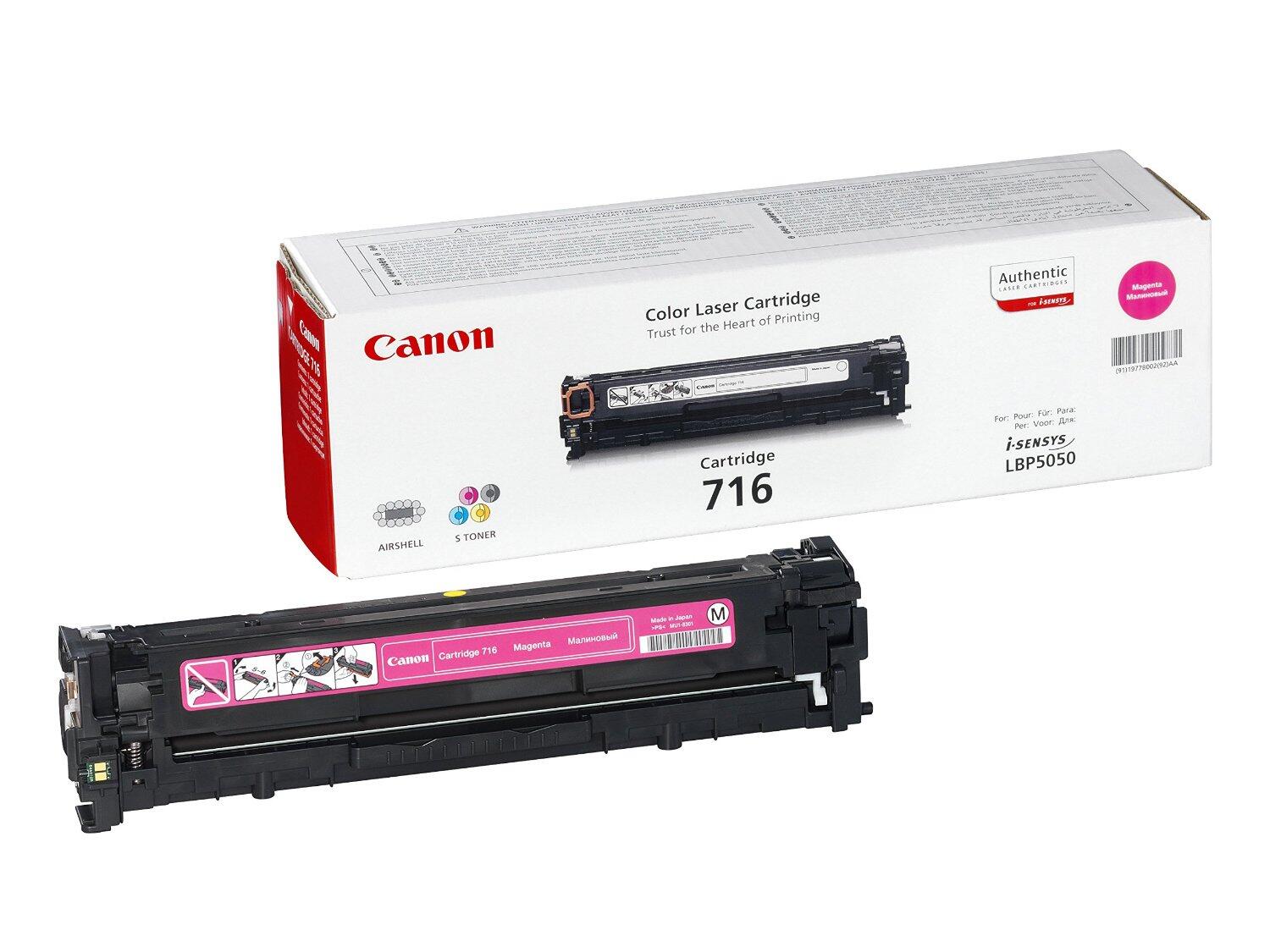 Canon Original Toner 716M magenta 1.500 Seiten (1978B002)