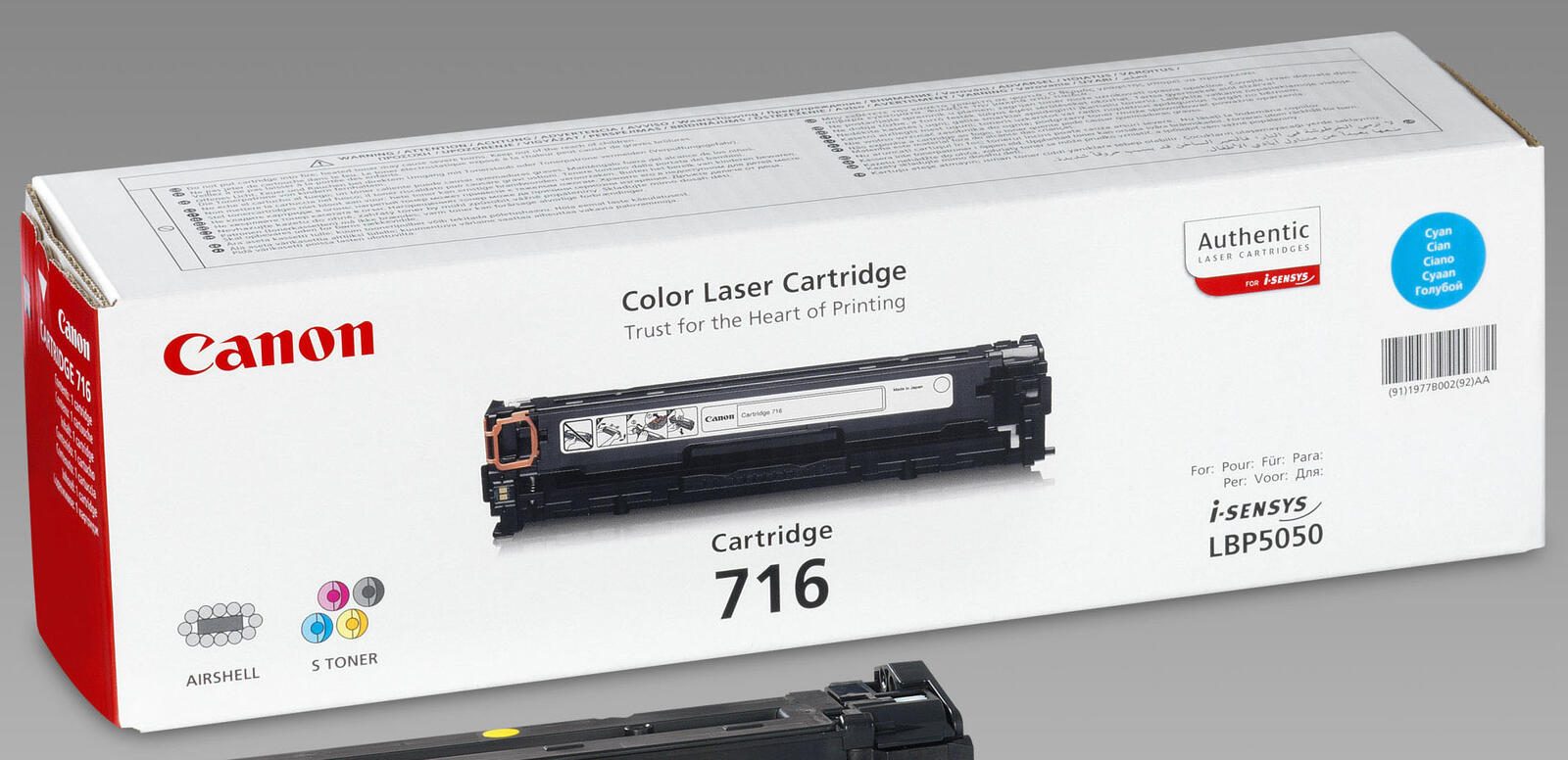 Canon Original Toner 716C cyan 1.500 Seiten (1979B002)