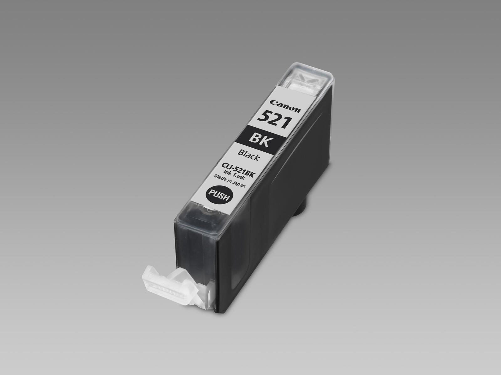 Canon Original CLI-521BK Druckerpatrone - schwarz 665 Seiten