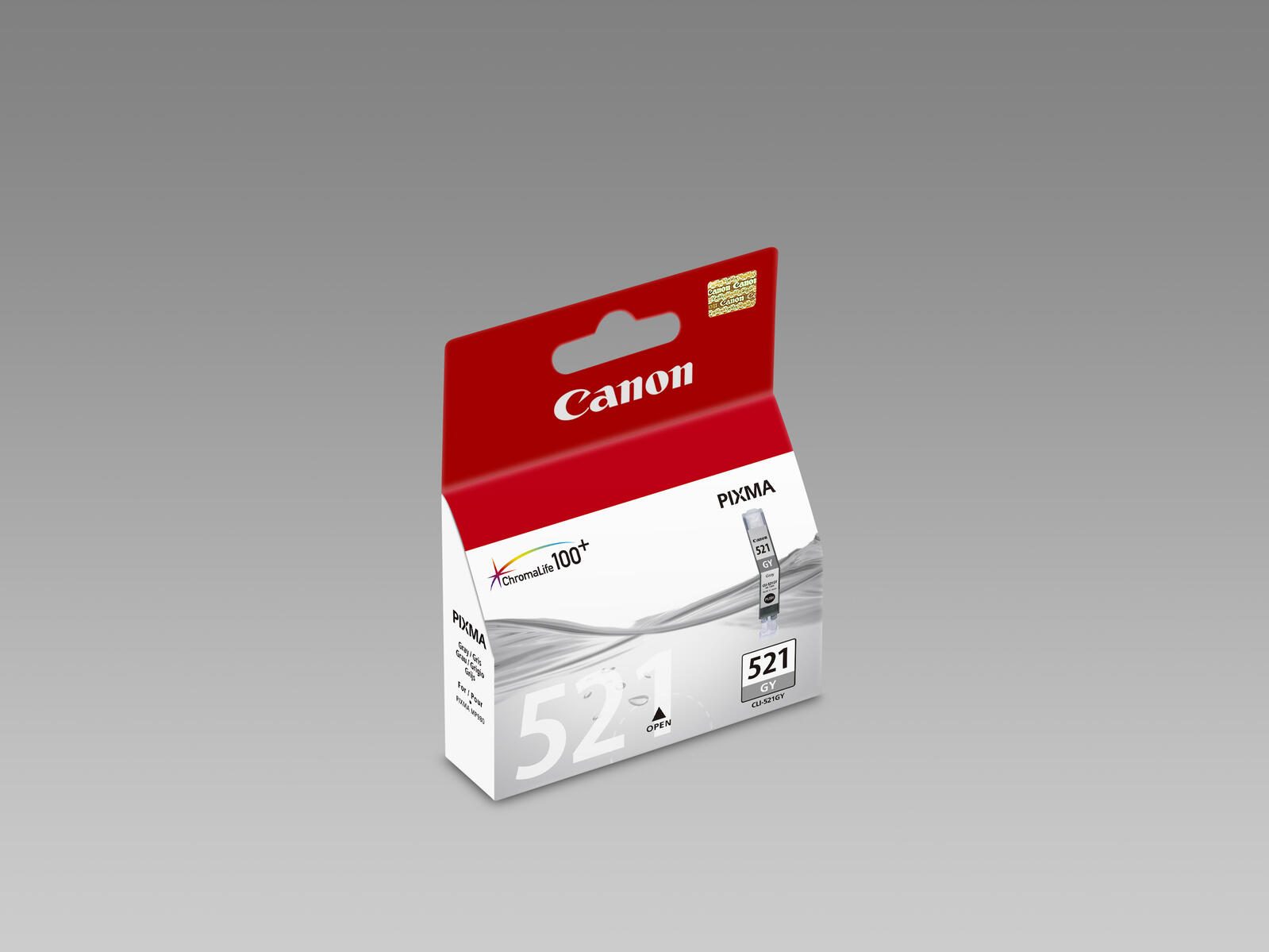 Canon Original CLI-521GY Druckerpatrone - grau 500 Seiten