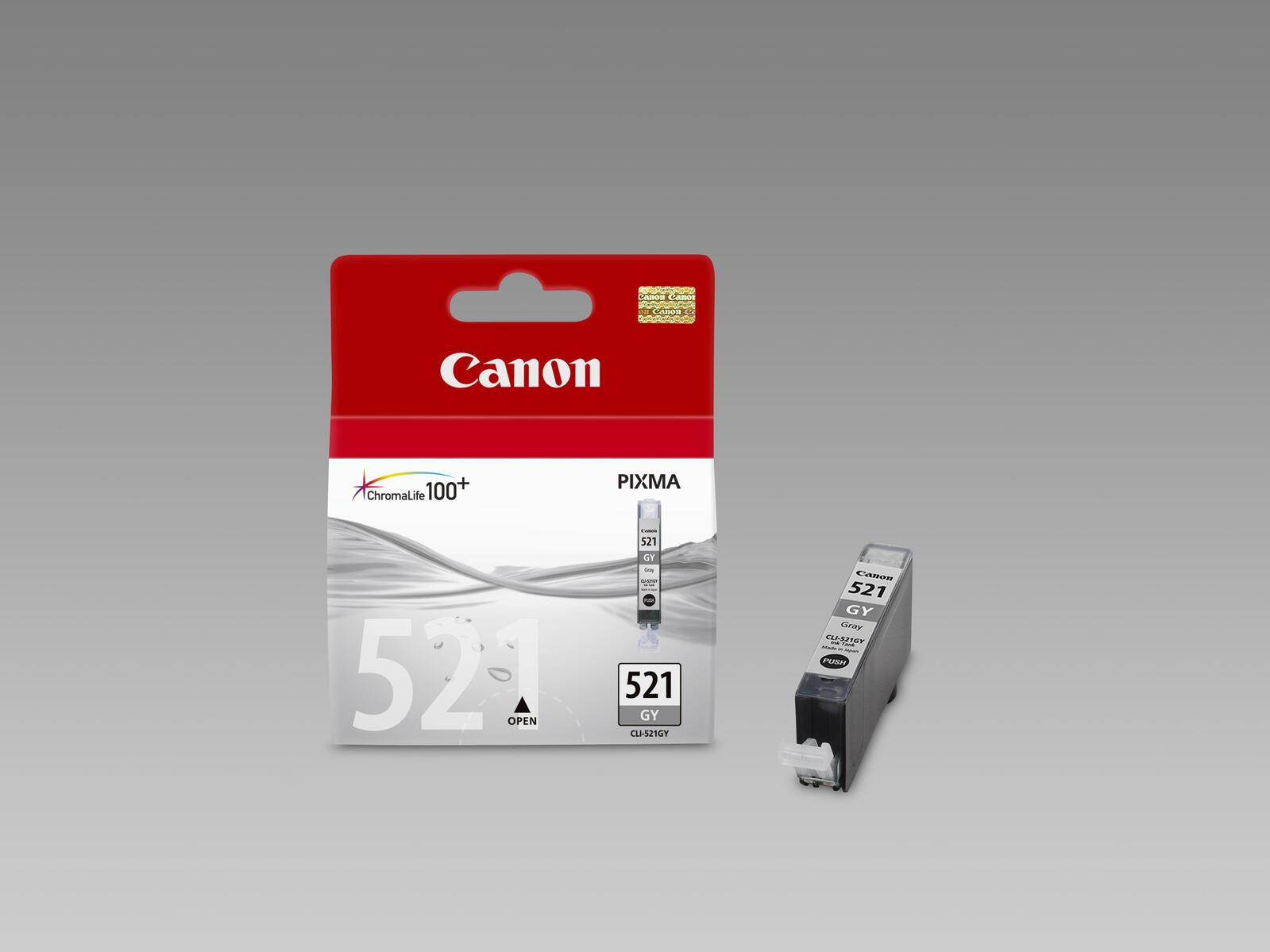 Canon Original CLI-521GY Druckerpatrone - grau 500 Seiten