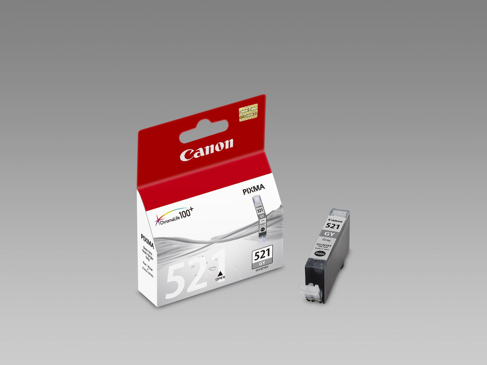 Canon Original CLI-521GY Druckerpatrone - grau 500 Seiten