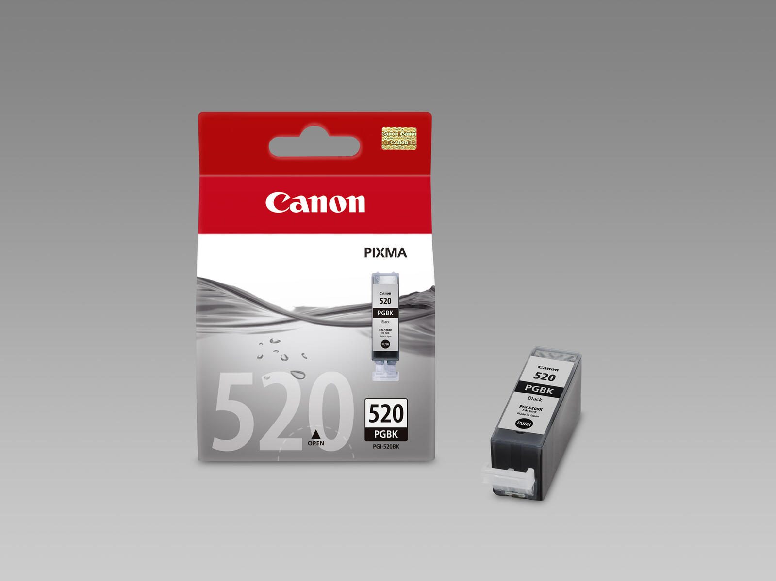 Canon Original PGI-520BK Druckerpatrone schwarz 341 Seiten (2932B001)