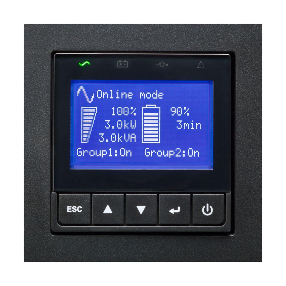 Eaton USV 9PX 3.000W 3.000VA C20-Eingang, 8-Ausgänge C13, 2-Ausgänge C19, 2 HE