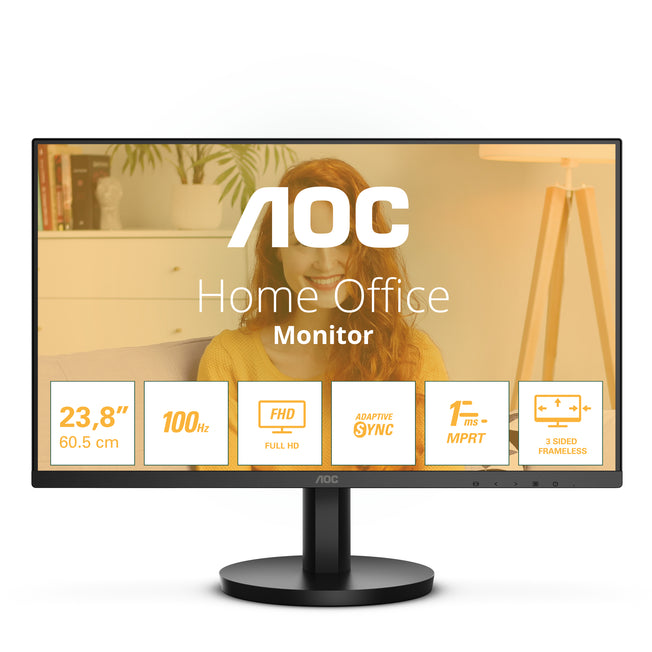 AOC 60,5cm (23,8") 24B3HMA2   16:09 HDMI VA black Speaker retail