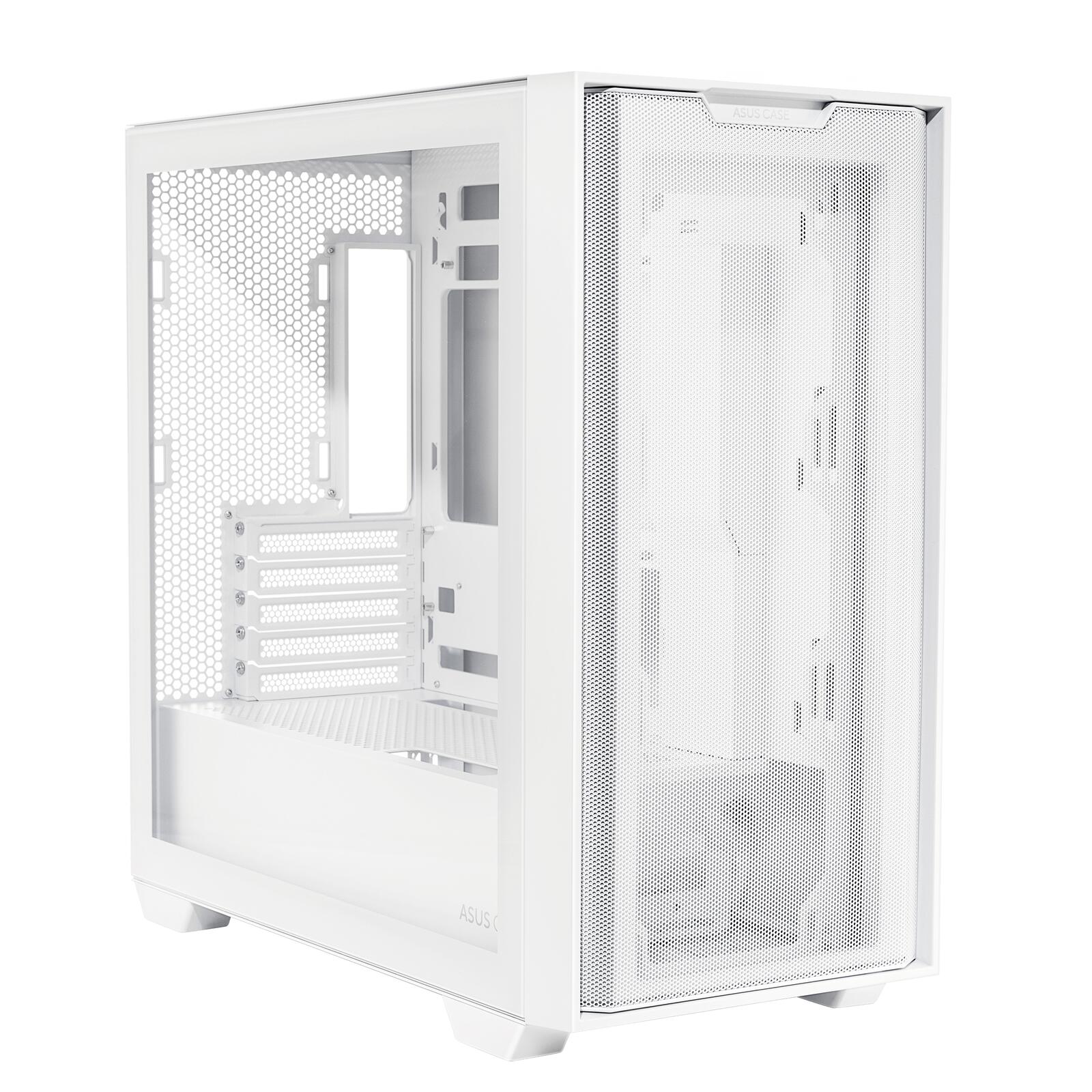 ASUS A21 Micro-ATX Gaming Gehäuse weiß