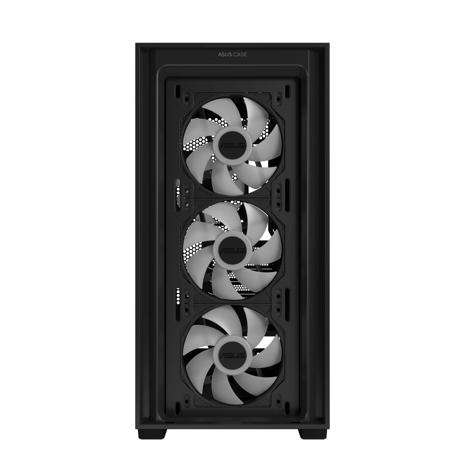 ASUS A21 PLUS TG ARGB microATX PC Gehäuse, schwarz