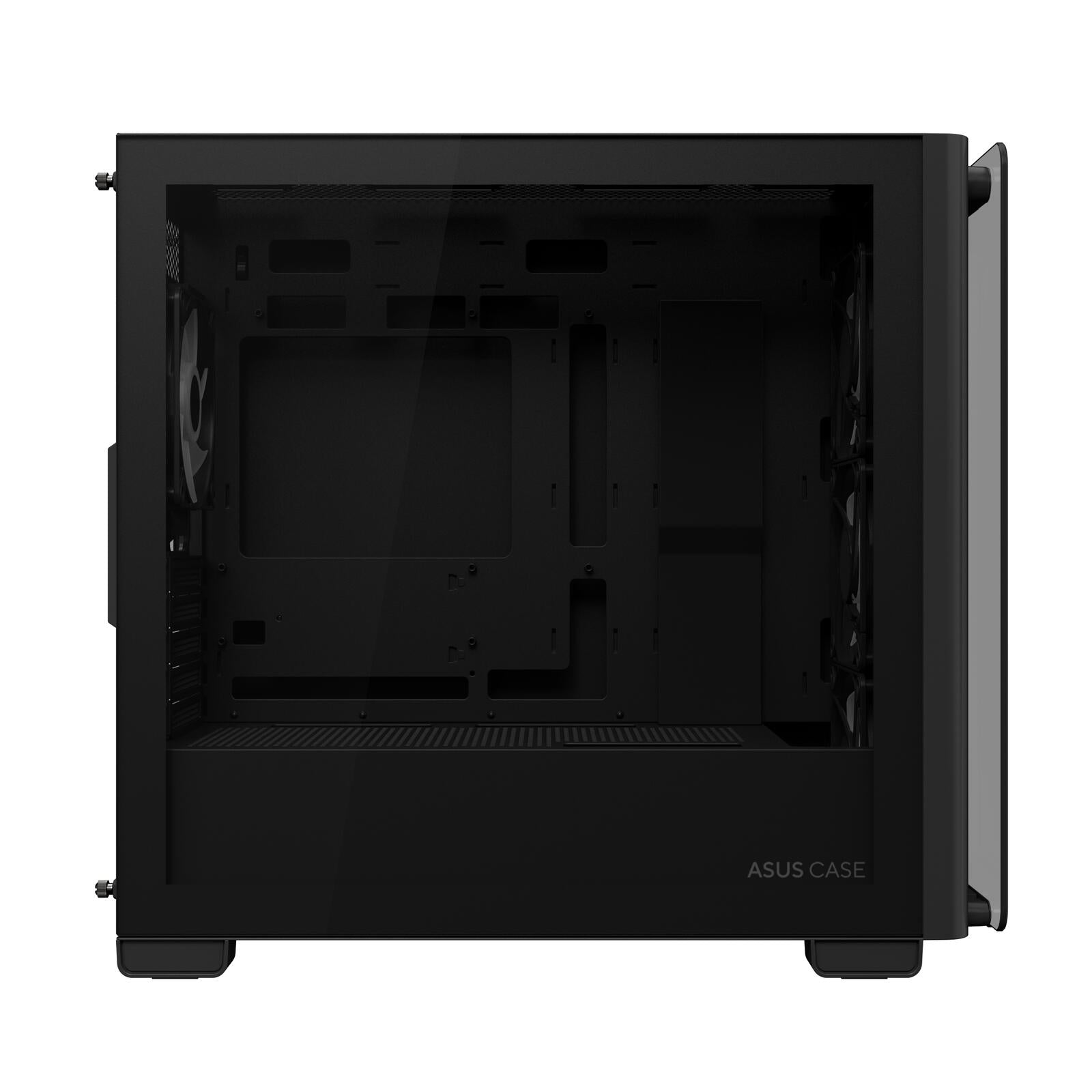 ASUS A23 PLUS TG ARGB microATX PC Gehäuse, schwarz
