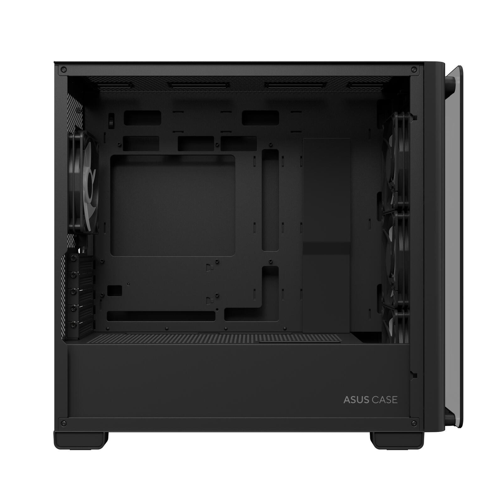 ASUS A23 PLUS TG ARGB microATX PC Gehäuse, schwarz