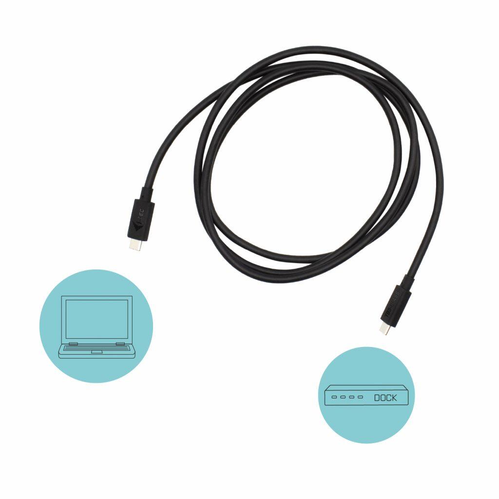 I-TEC USB-C/Thunderbolt 3 Kabel 150 cm
