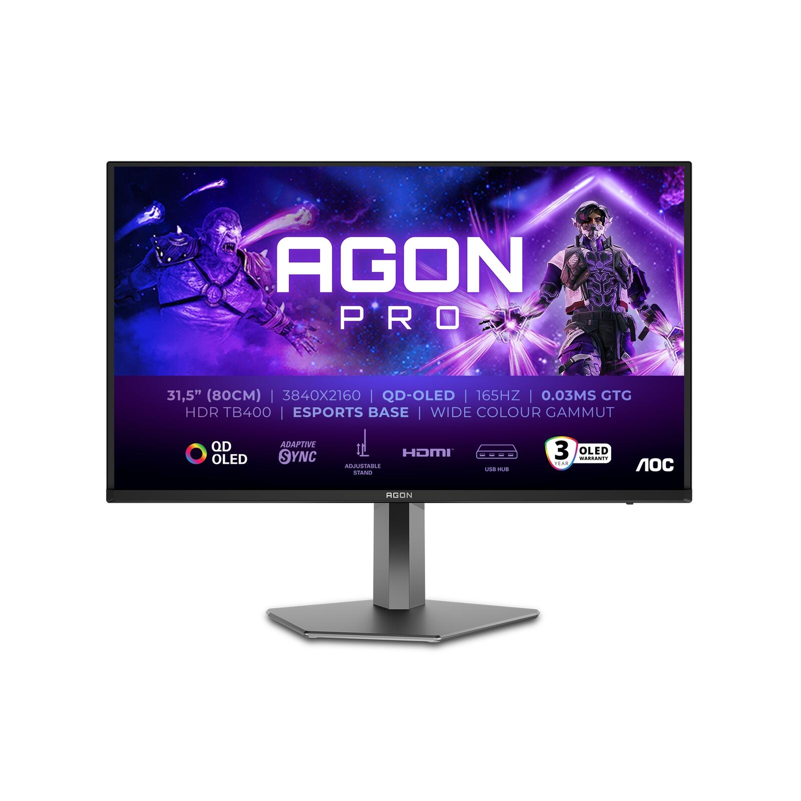 AOC AGON PRO AG326UD Gaming-Monitor 80,01 cm (31,5')