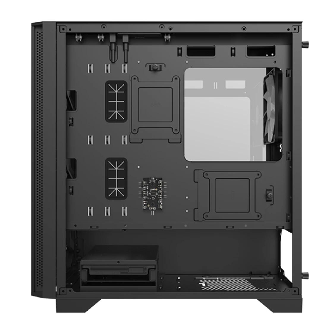 Montech PC Gehäuse Air 100 ARGB Mini-Tower Schwarz