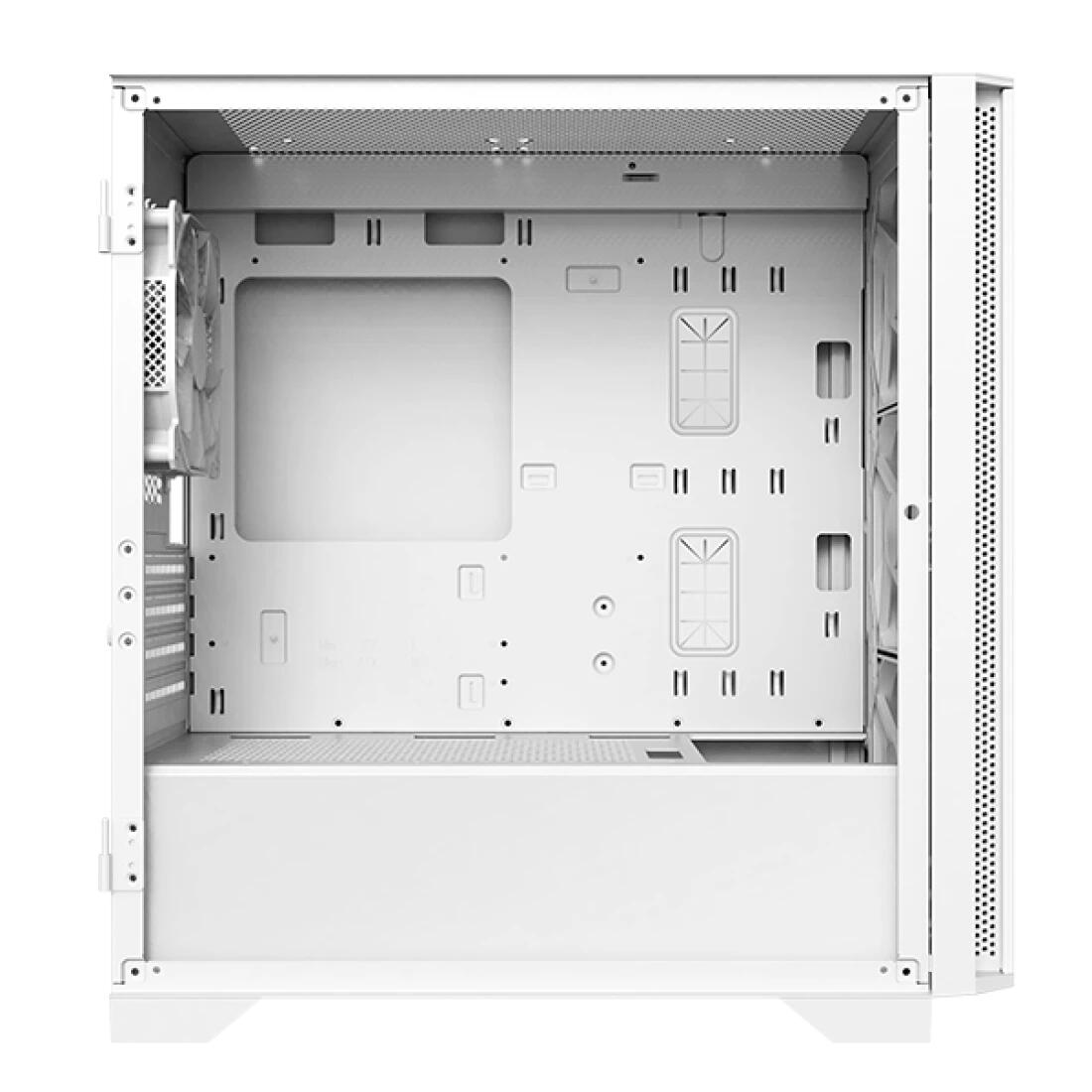 Montech PC Gehäuse Air 100 ARGB Mini-Tower Weiß