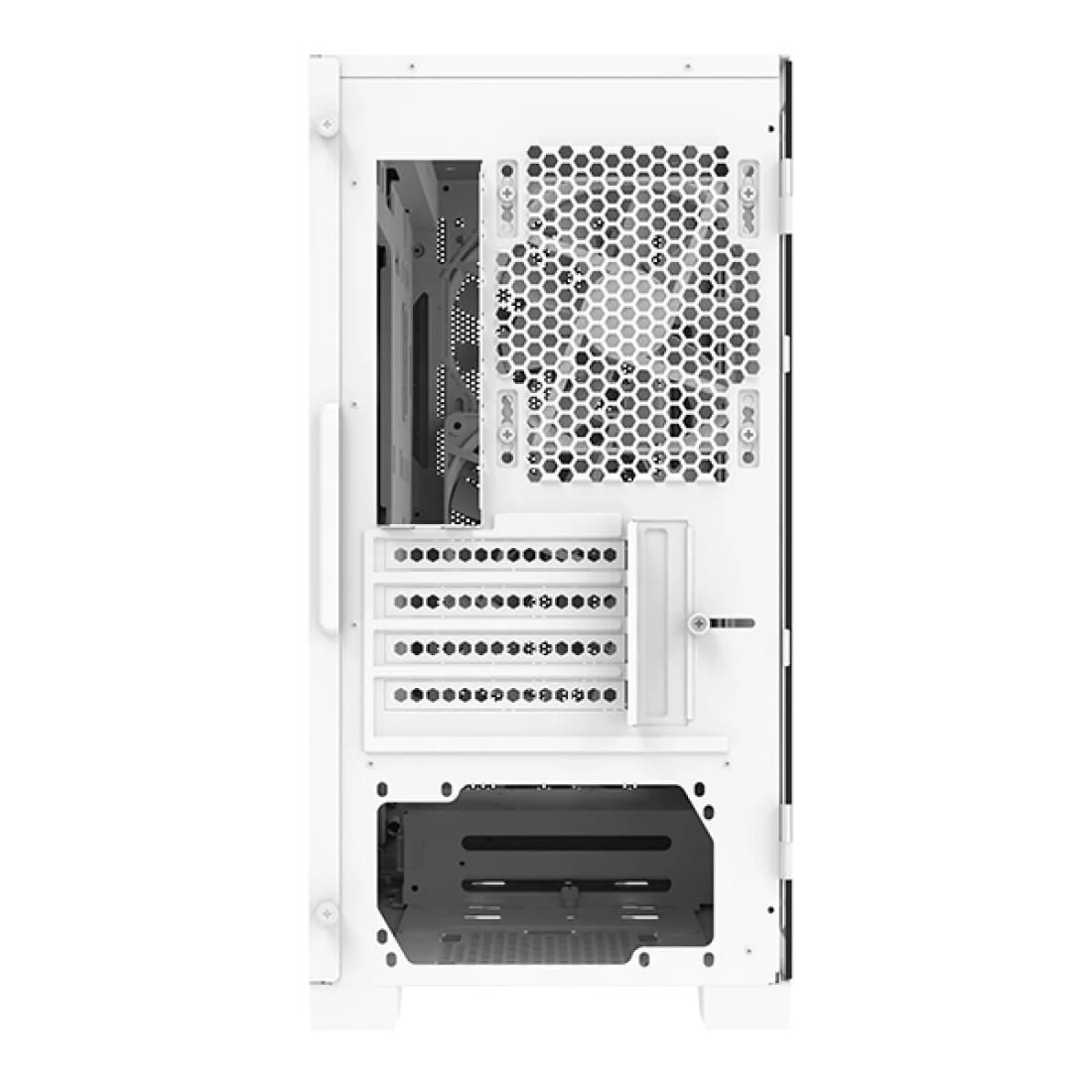 Montech PC Gehäuse Air 100 ARGB Mini-Tower Weiß