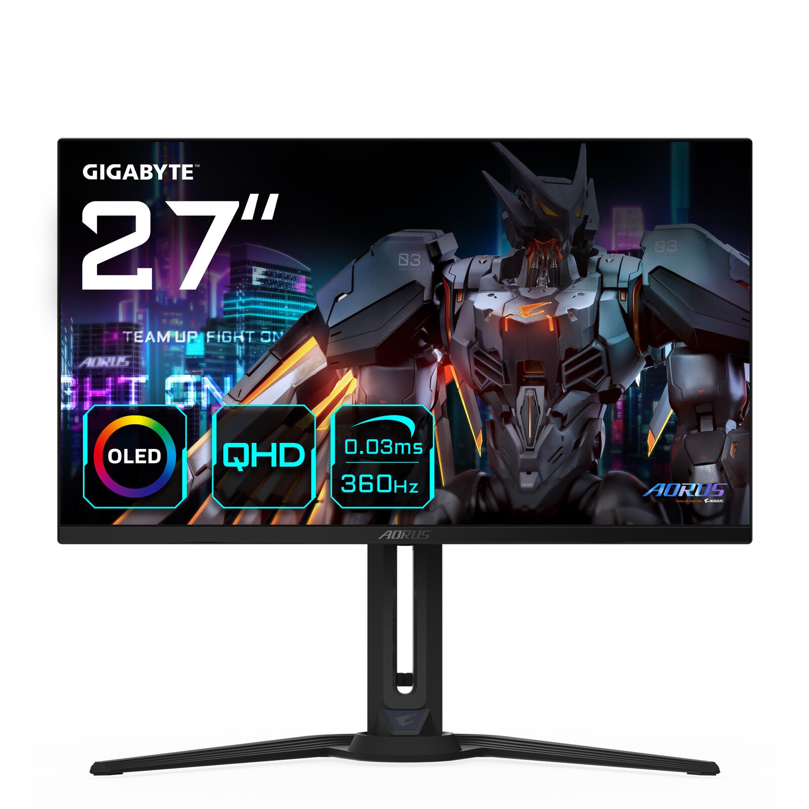 GIGABYTE AORUS FO27Q3 OLED QHD Gaming Monitor