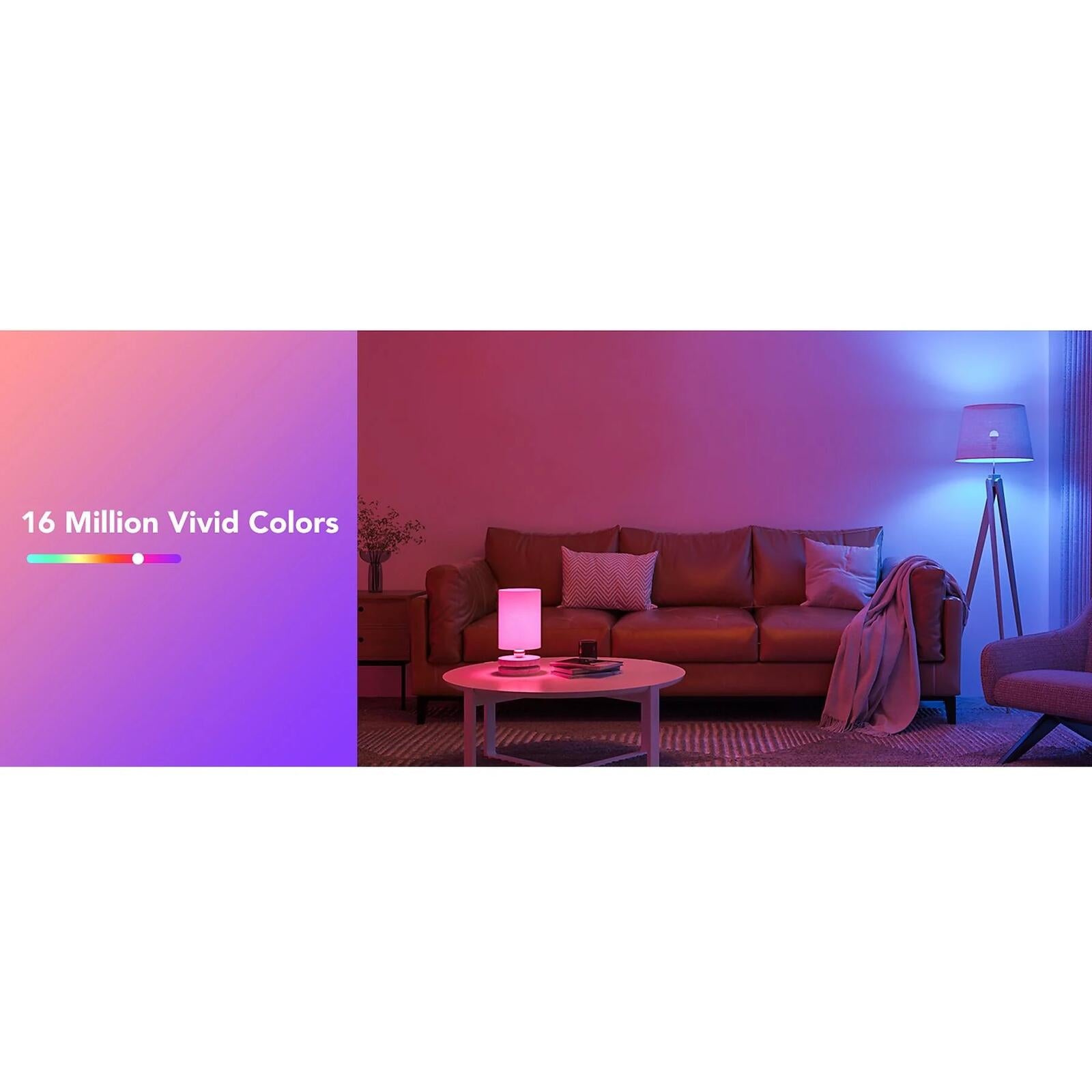 Govee RGBIC Smart LED Glühbirne E27 800 Lumen