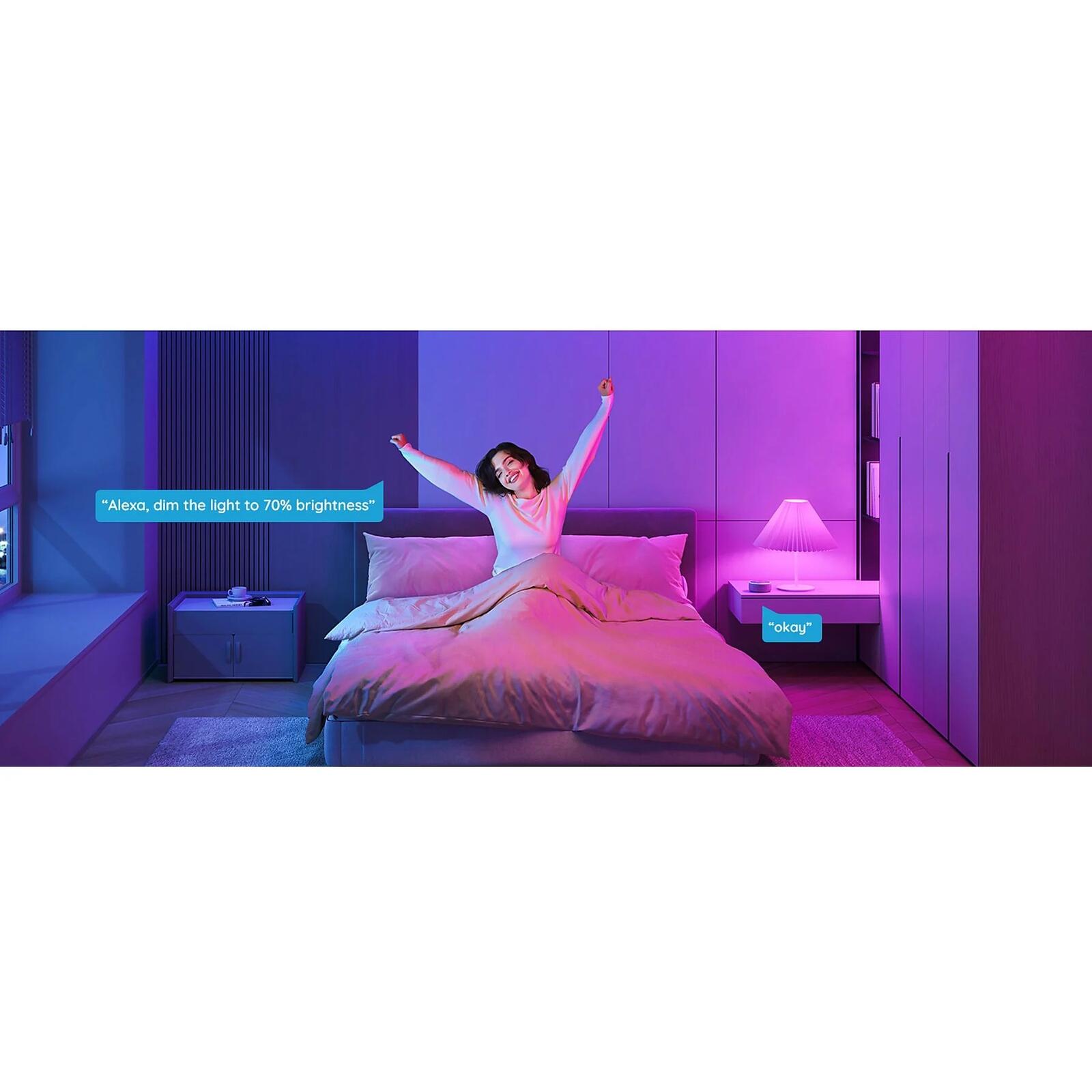 Govee RGBIC Smart LED Glühbirne E27 800 Lumen